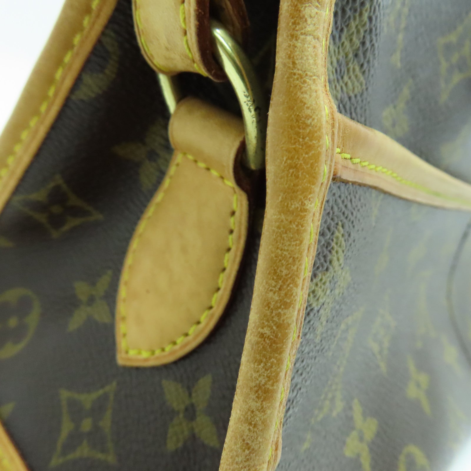 LOUIS VUITTON Monogram Popincourt Long金扣肩背袋啡色
