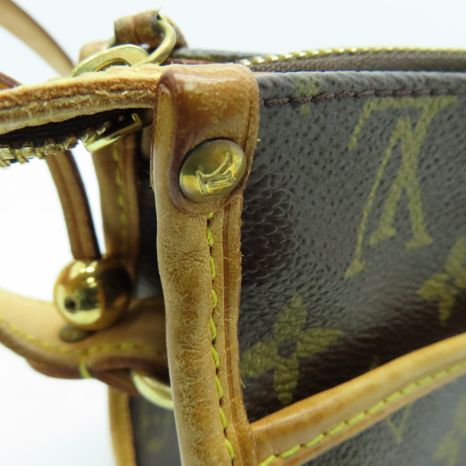 LOUIS VUITTON Monogram Popincourt Long金扣肩背袋啡色
