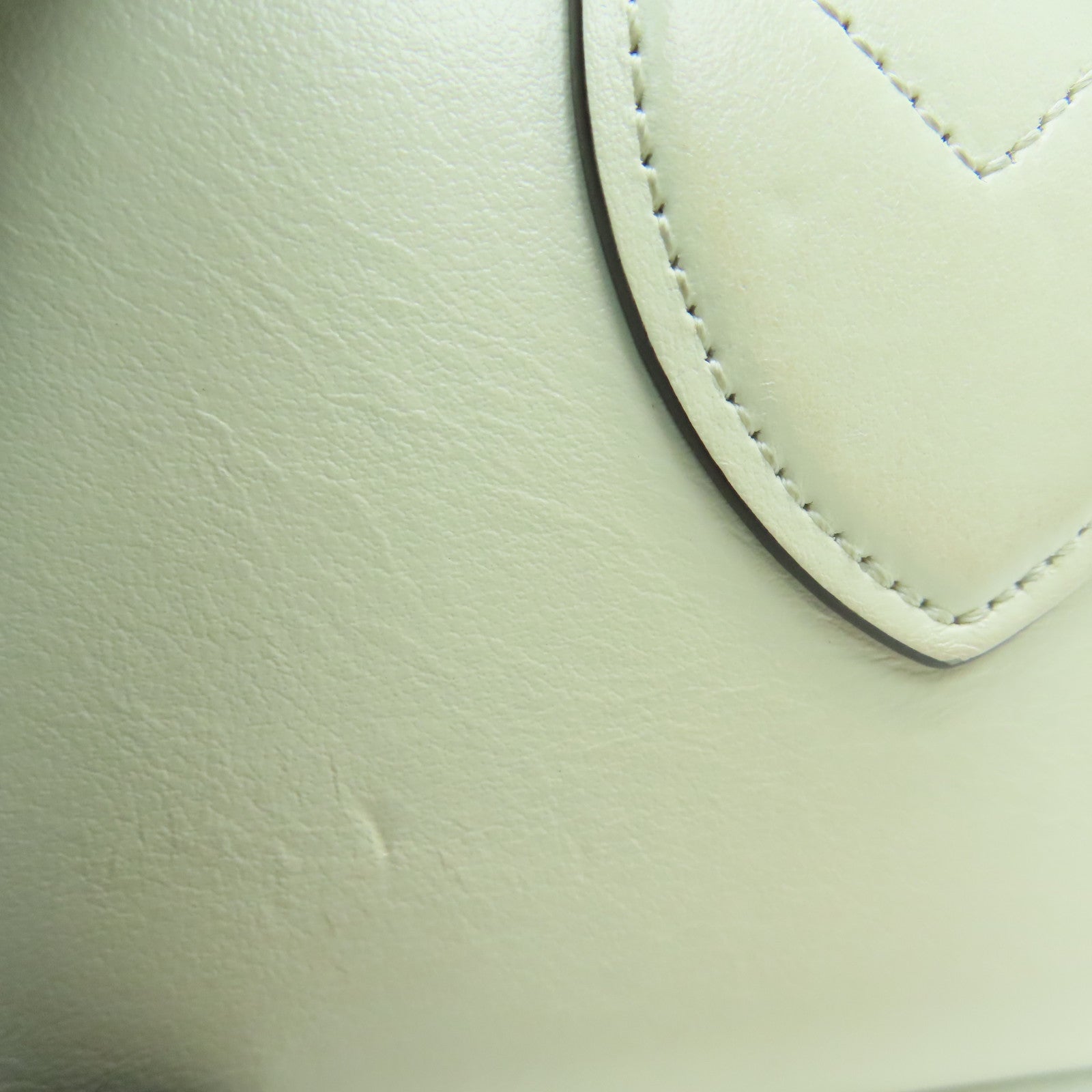 LOUIS VUITTON 【激减优惠】牛皮皮革Point 9 Small Wallet金扣钱包白色
