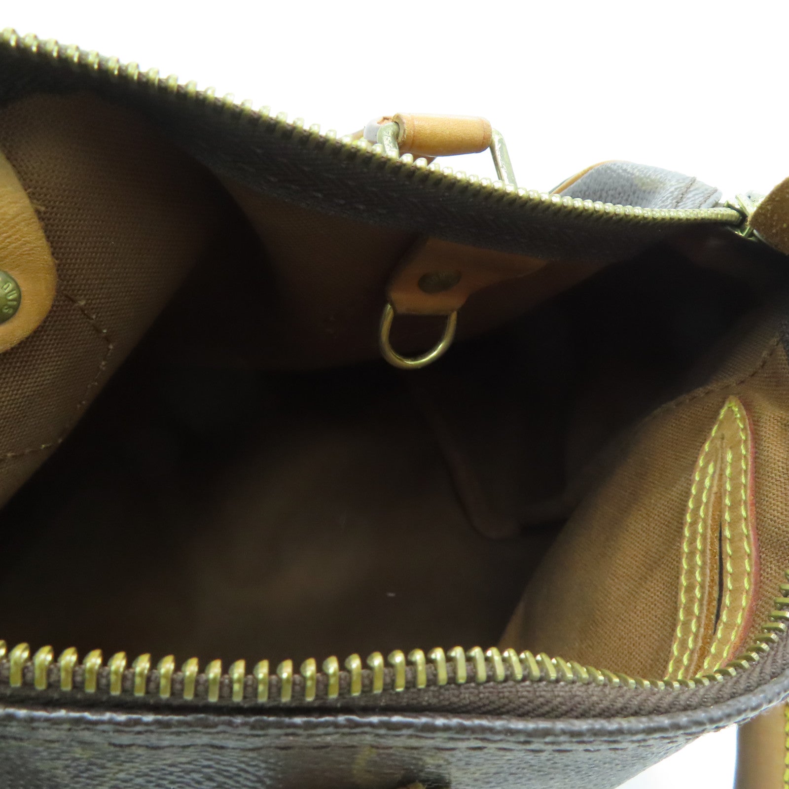 LOUIS VUITTON Monogram Speedy 25 Hand Bag金扣肩背袋啡色