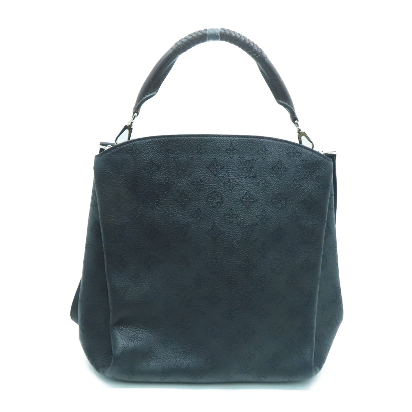 LOUIS VUITTON Mahina Babylone PM 2 Way Shoulder Bag金扣手挽肩背袋黑色