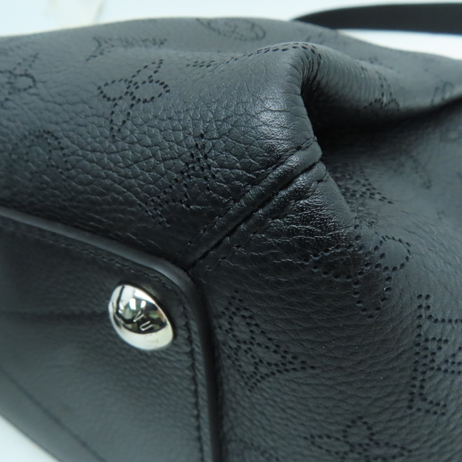 LOUIS VUITTON Mahina Babylone PM 2 Way Shoulder Bag金扣手挽肩背袋黑色