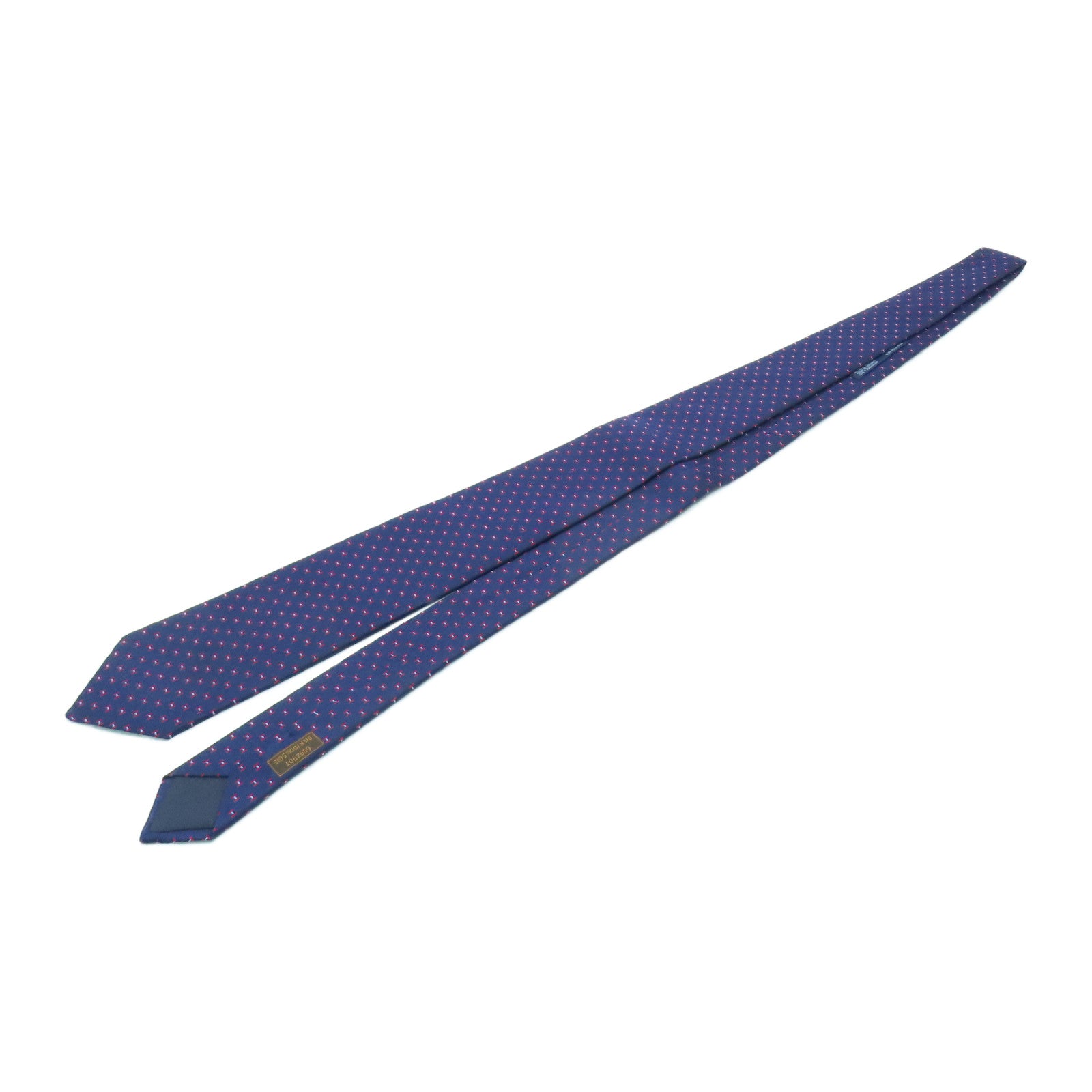 HERMES 絲質Necktie領帶藍色