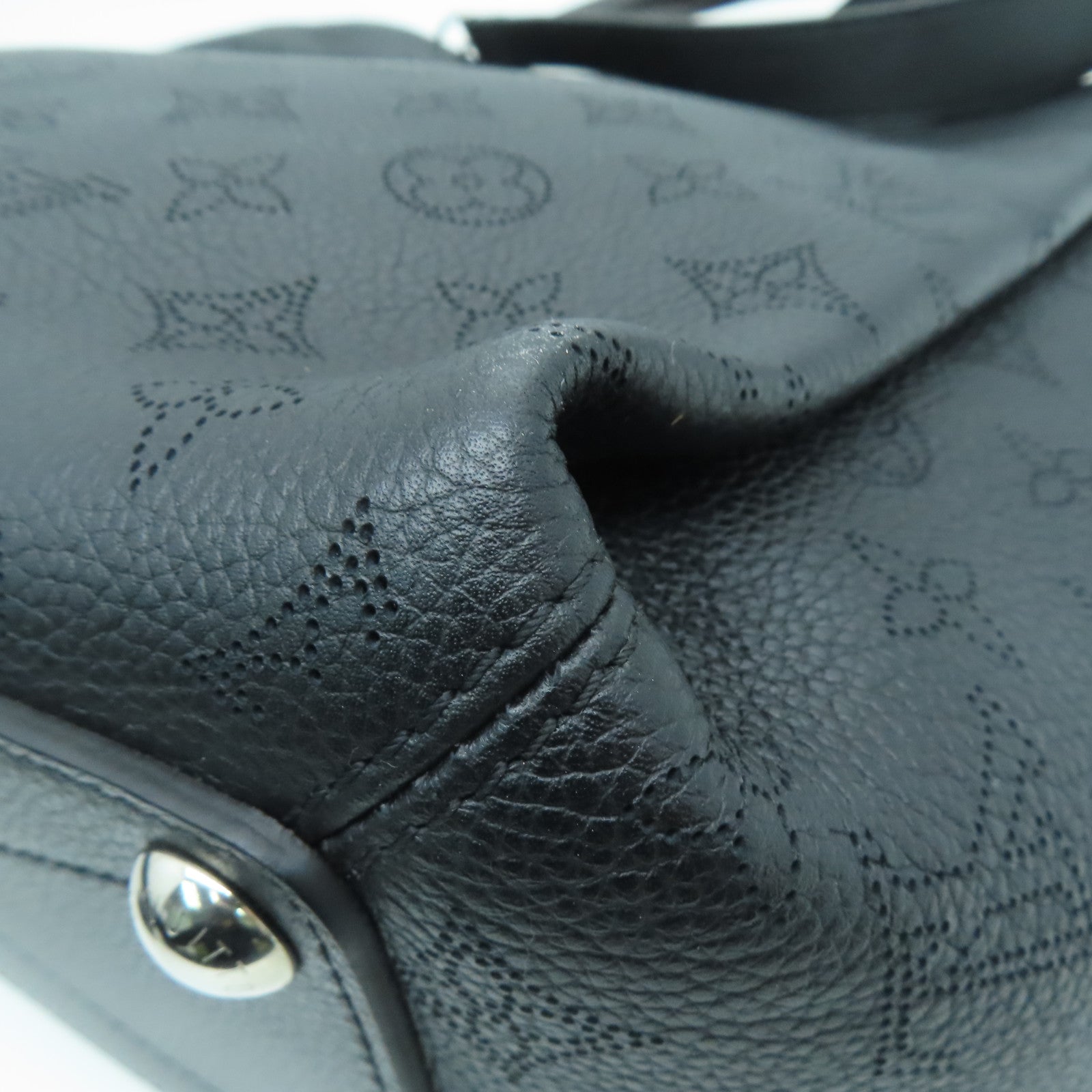 LOUIS VUITTON Mahina Babylone PM 2 Way Shoulder Bag金扣手挽肩背袋黑色