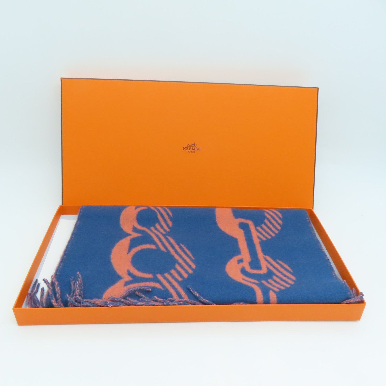HERMES 羊绒Scarf颈巾33x140cm