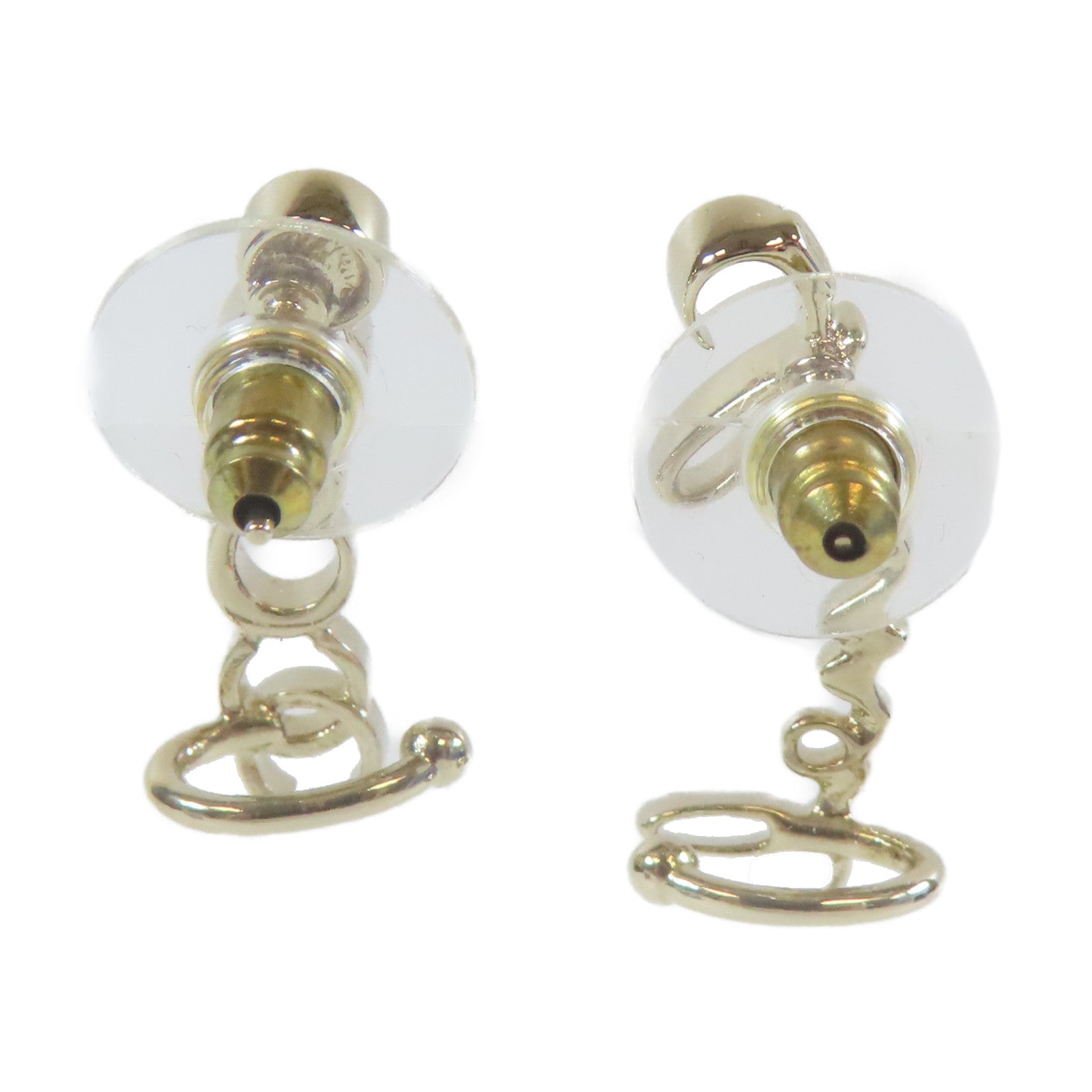 CHANEL 金屬Earrings耳環金色
