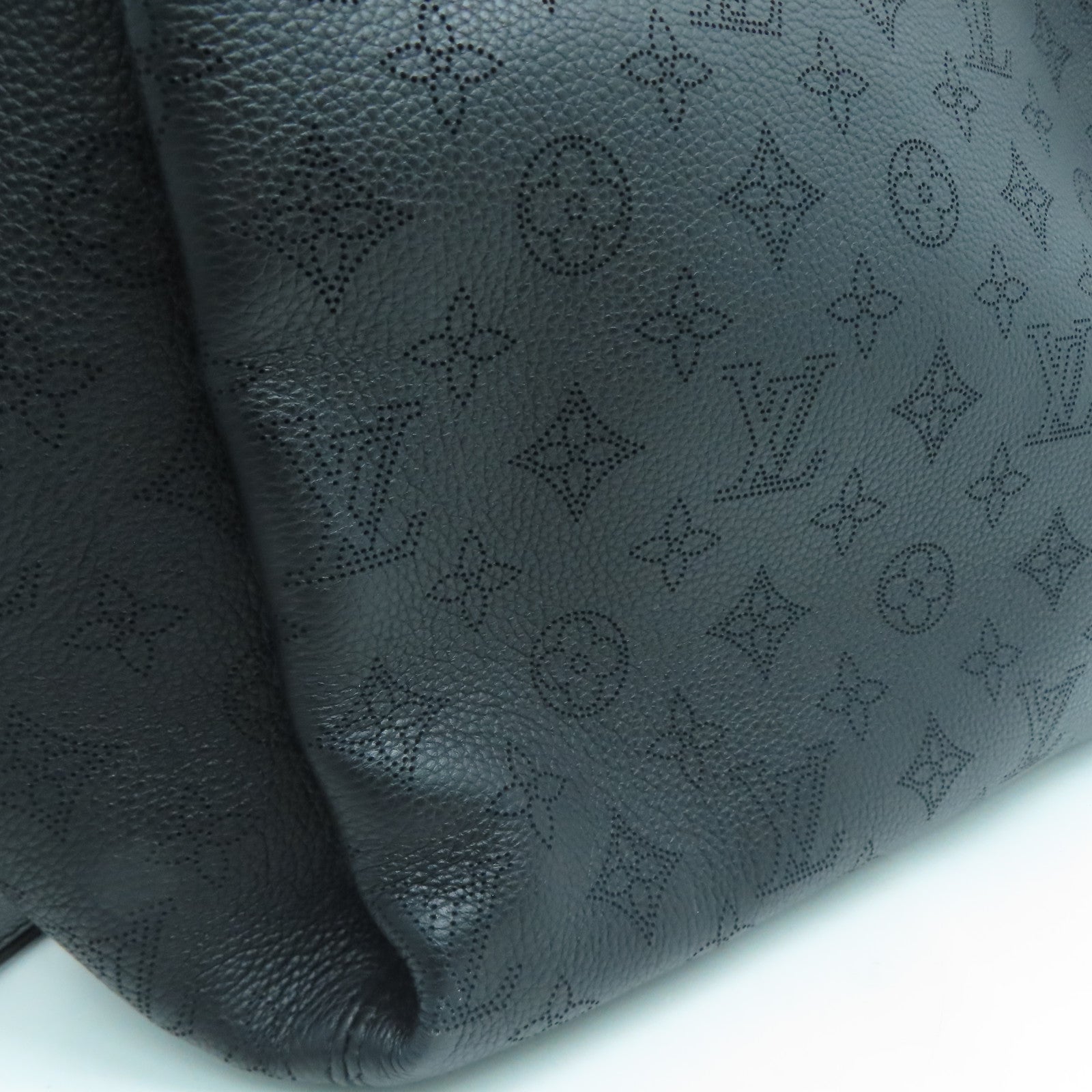 LOUIS VUITTON Mahina Babylone PM 2 Way Shoulder Bag金扣手挽肩背袋黑色