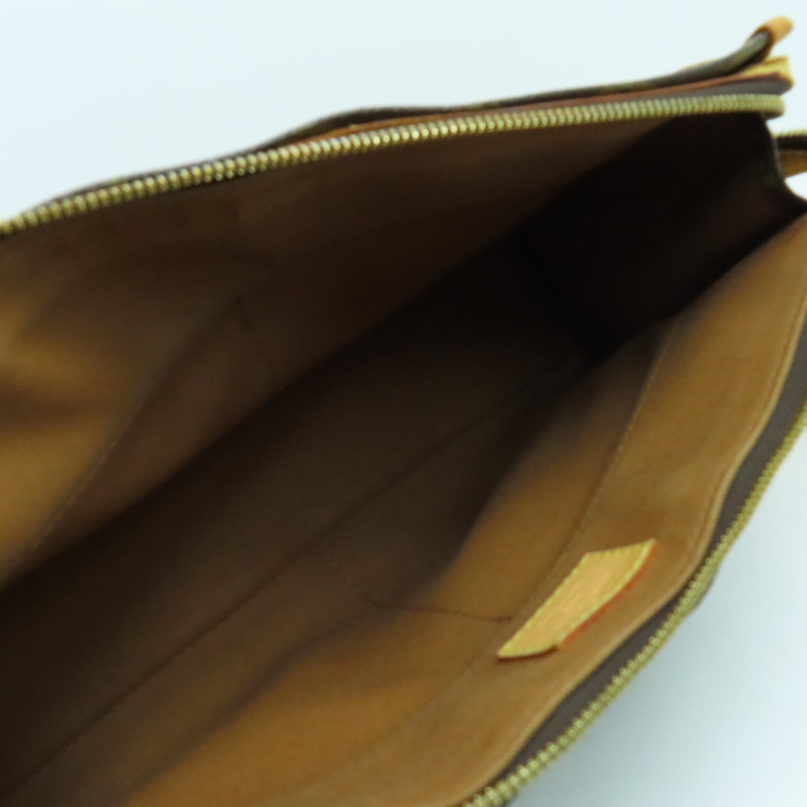 LOUIS VUITTON Monogram Popincourt Long金扣肩背袋啡色