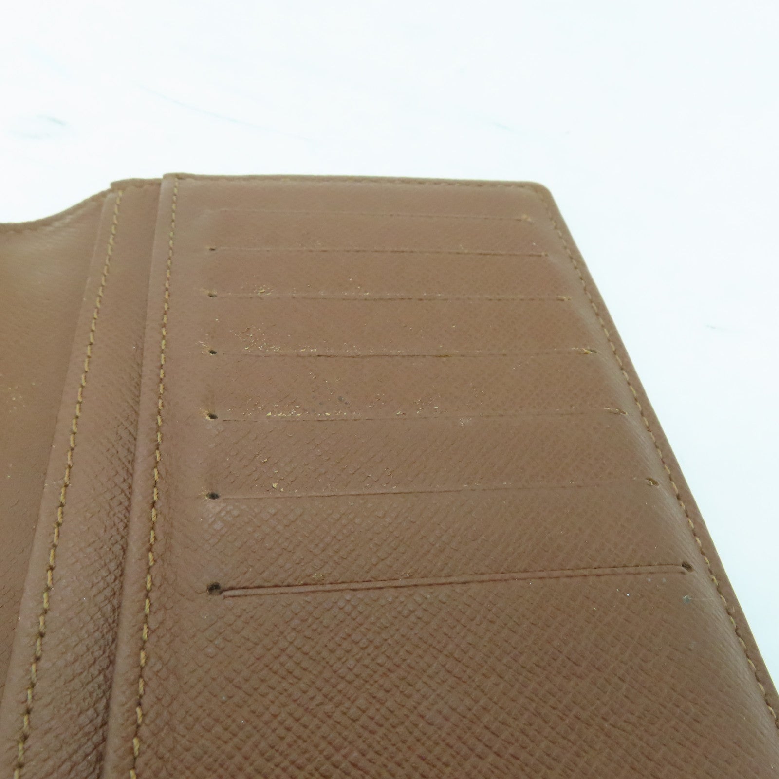 LOUIS VUITTON Monogram Long Wallet金扣長錢包棕色