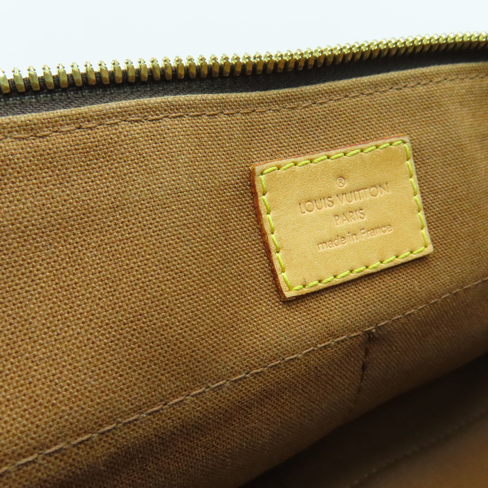 LOUIS VUITTON Monogram Popincourt Long金扣肩背袋啡色