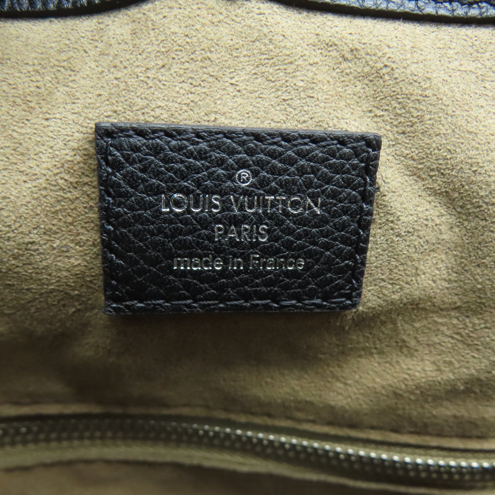 LOUIS VUITTON Mahina Babylone PM 2 Way Shoulder Bag金扣手挽肩背袋黑色