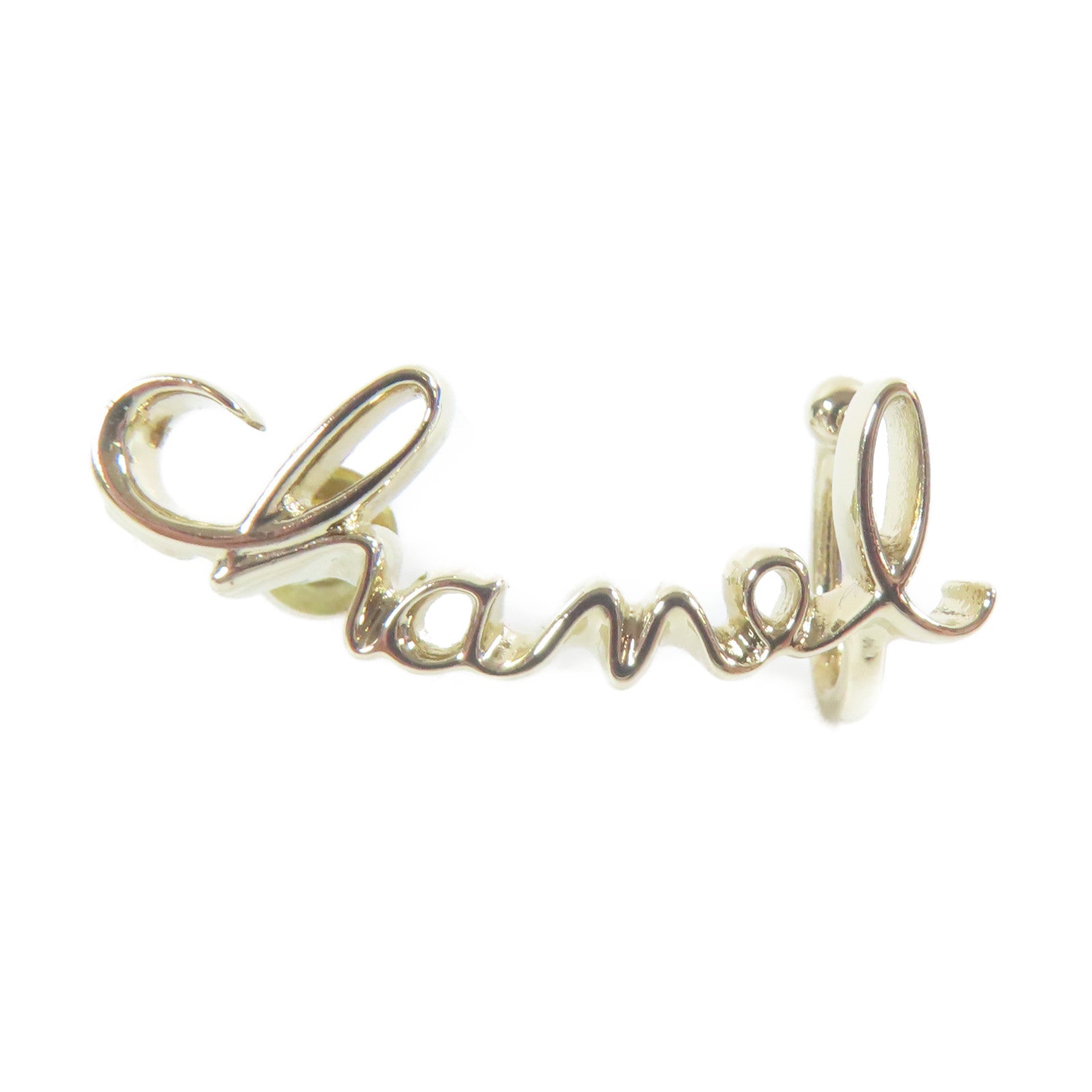 CHANEL 金屬Earrings耳環金色
