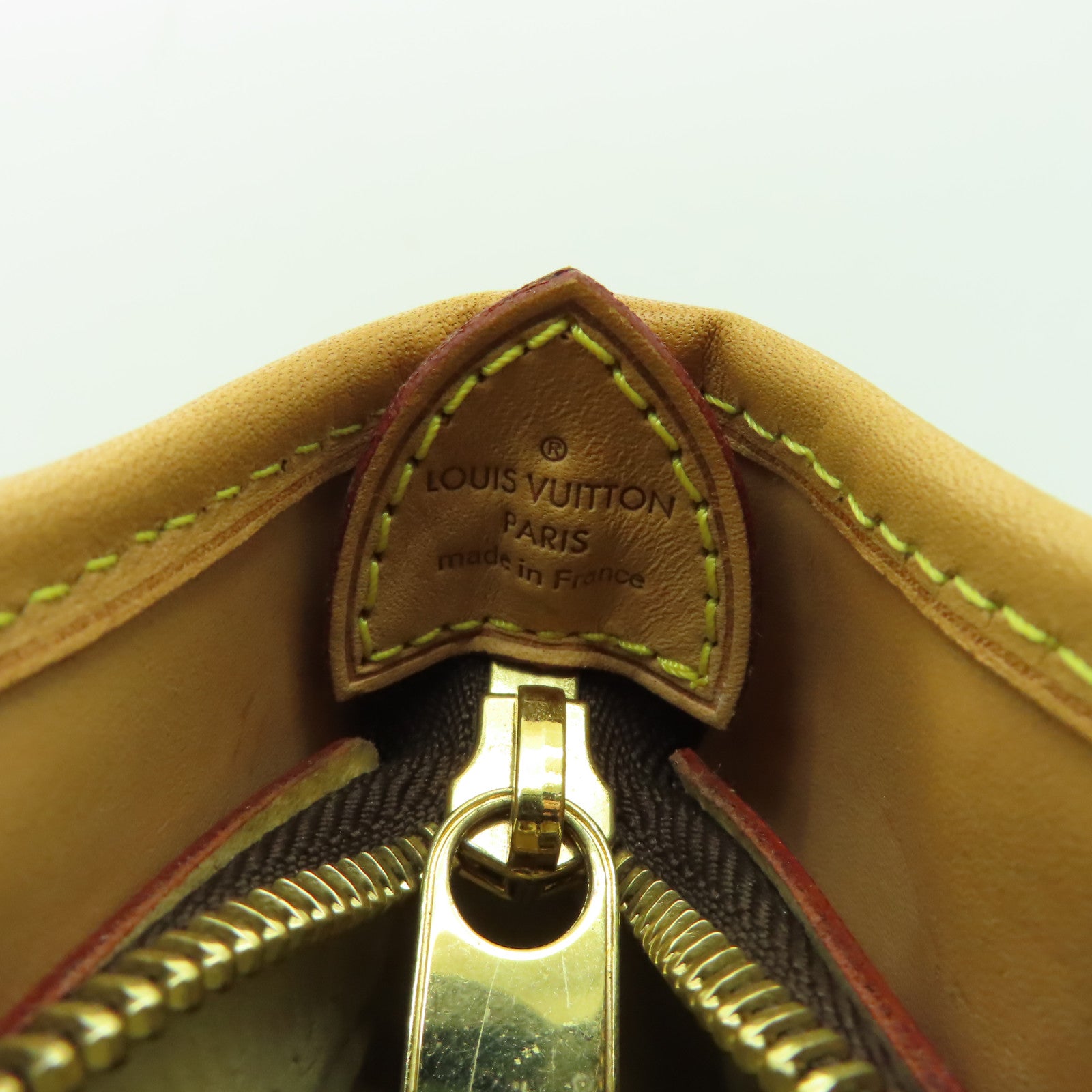 LOUIS VUITTON Monogram Boetie MM金扣肩背袋啡色