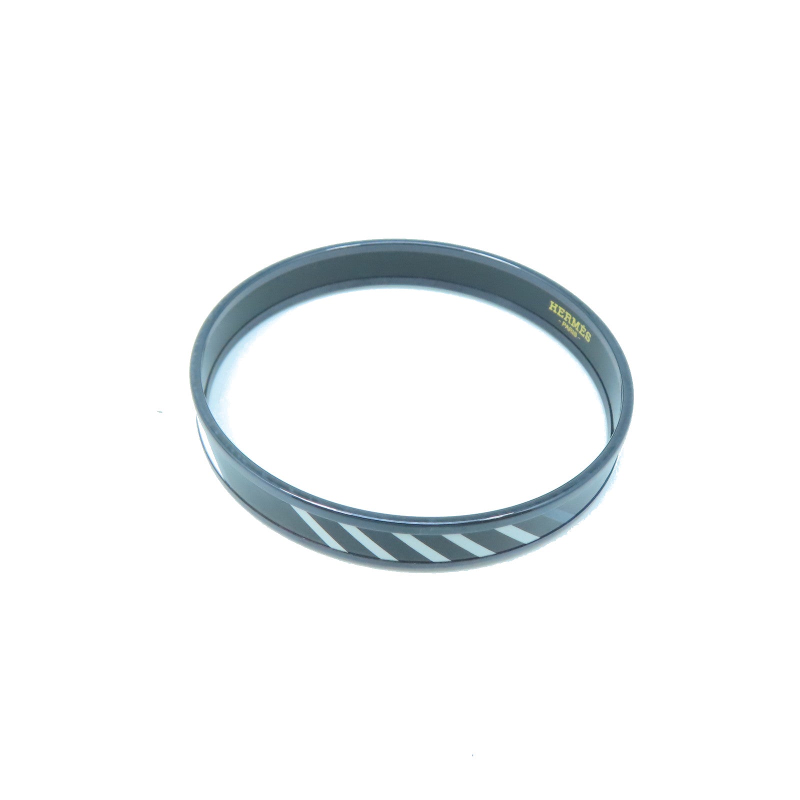 HERMES metal Bangle bracelet black