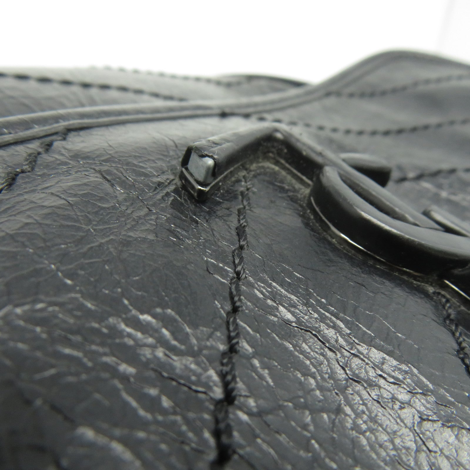 SAINT LAURENT 牛皮皮革Niki Medium銀扣鏈帶肩背袋黑色