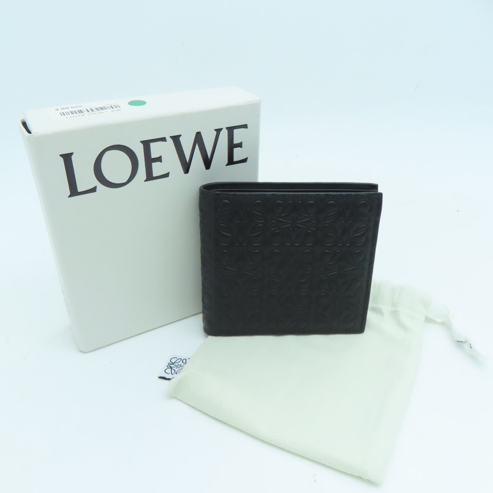 LOEWE 牛皮皮革Wallet钱包黑色