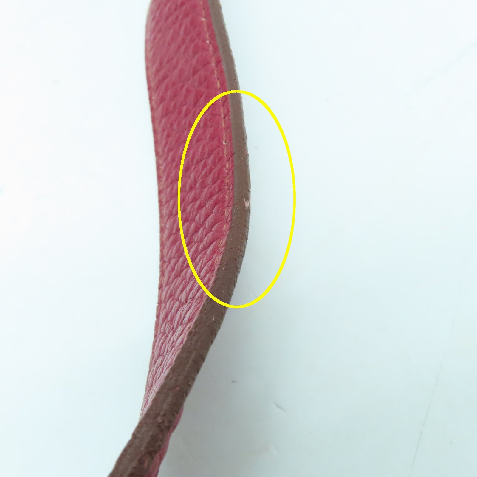 HERMES Clemence皮革Jypsiere 28銀扣肩背袋Ruby酒紅色