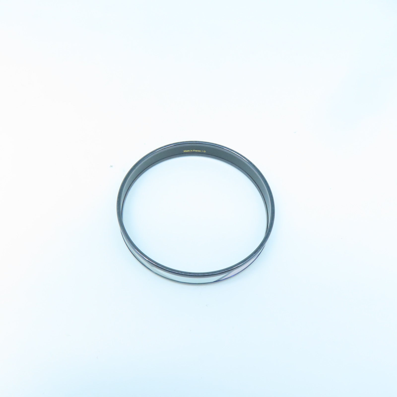 HERMES metal Bangle bracelet black
