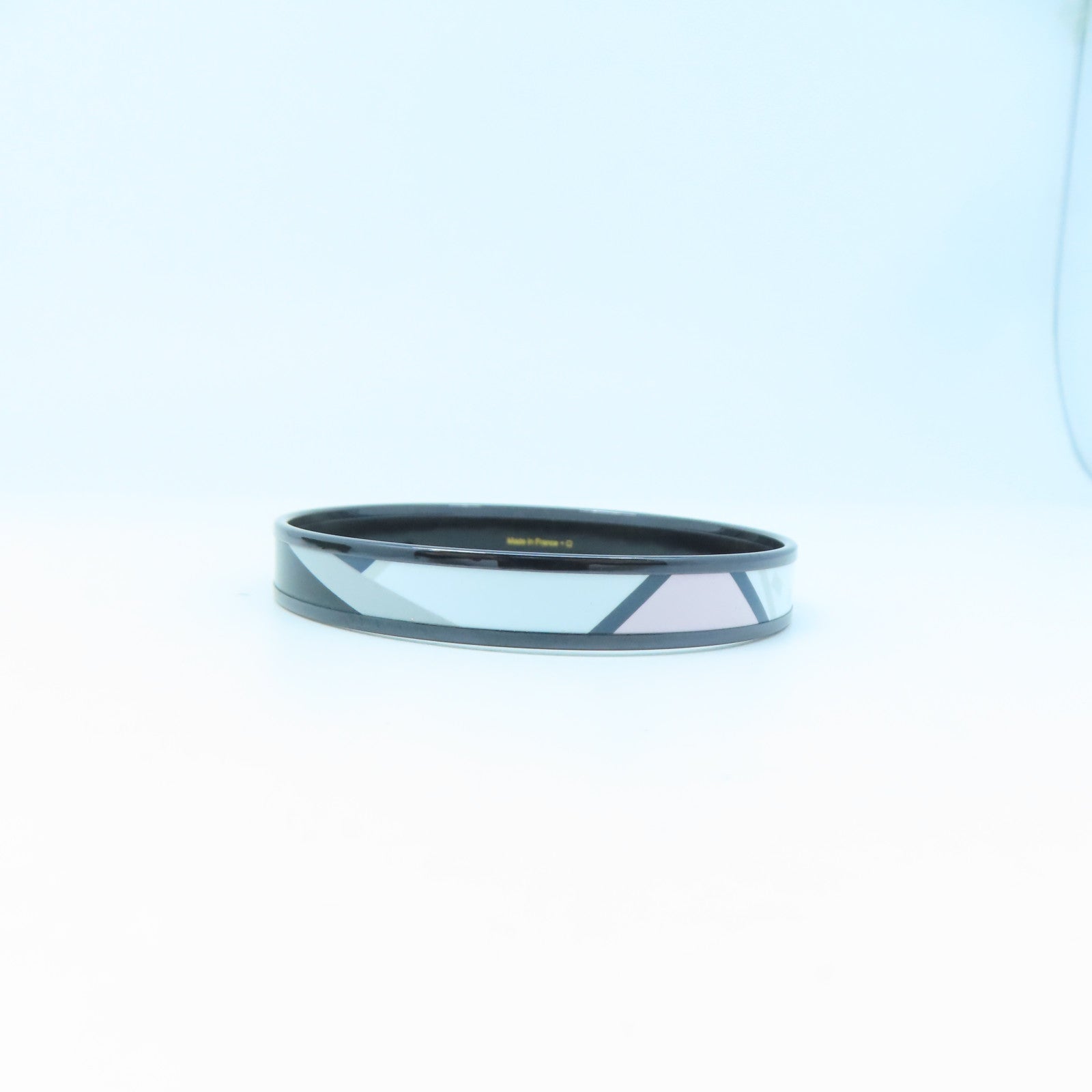 HERMES metal Bangle bracelet black