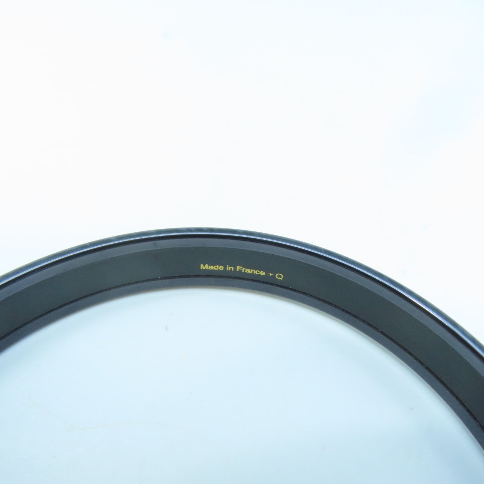 HERMES metal Bangle bracelet black