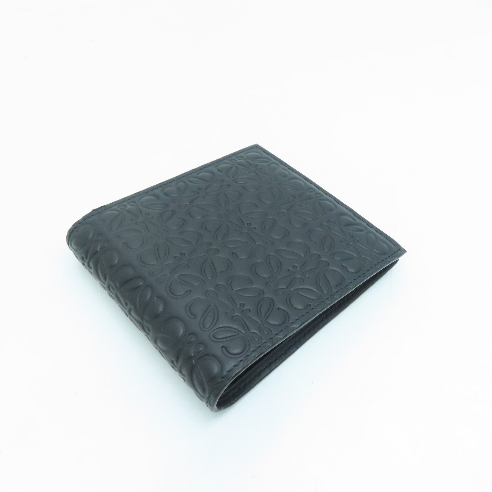LOEWE 牛皮皮革Wallet钱包黑色