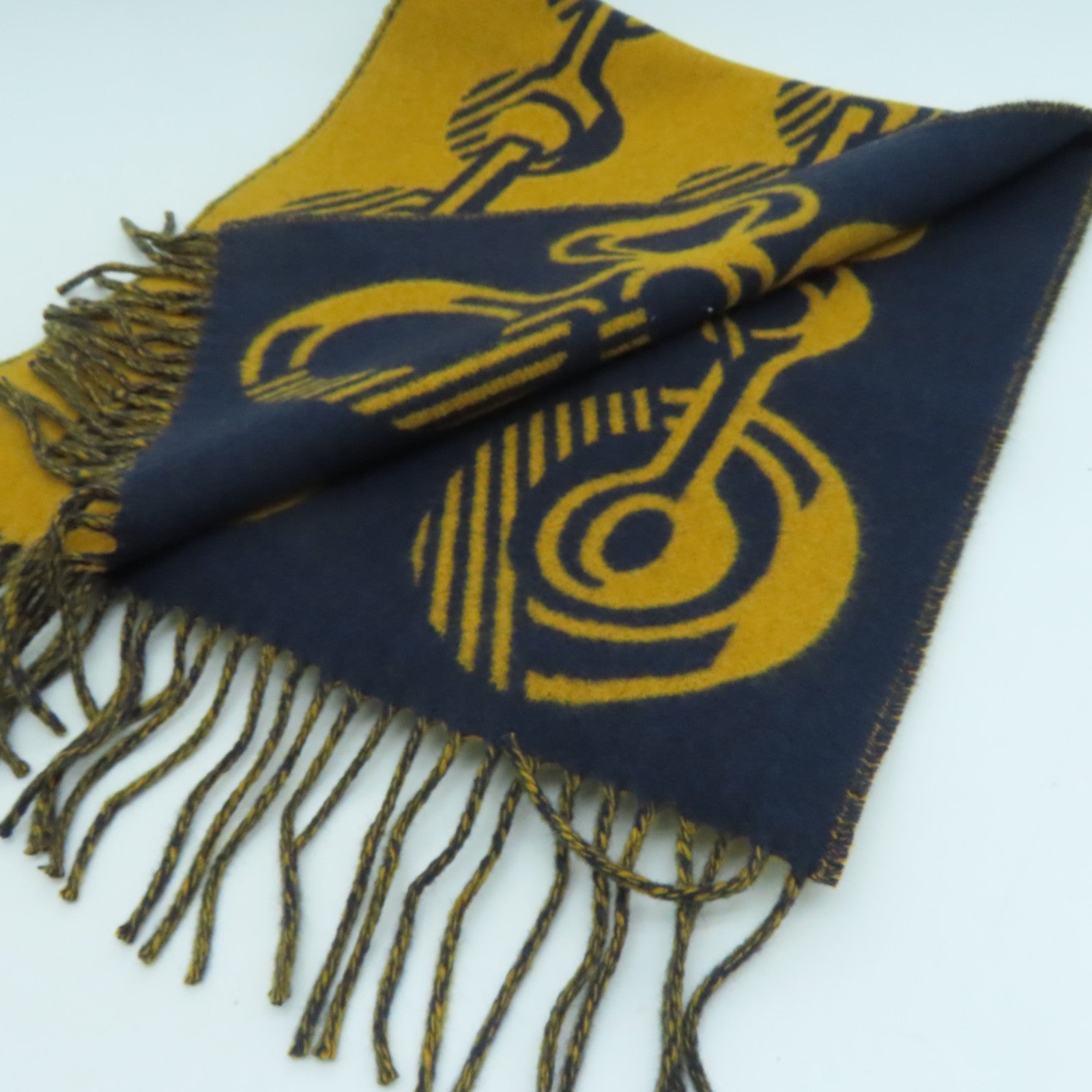 HERMES Cashmere Scarf颈巾33x140cm
