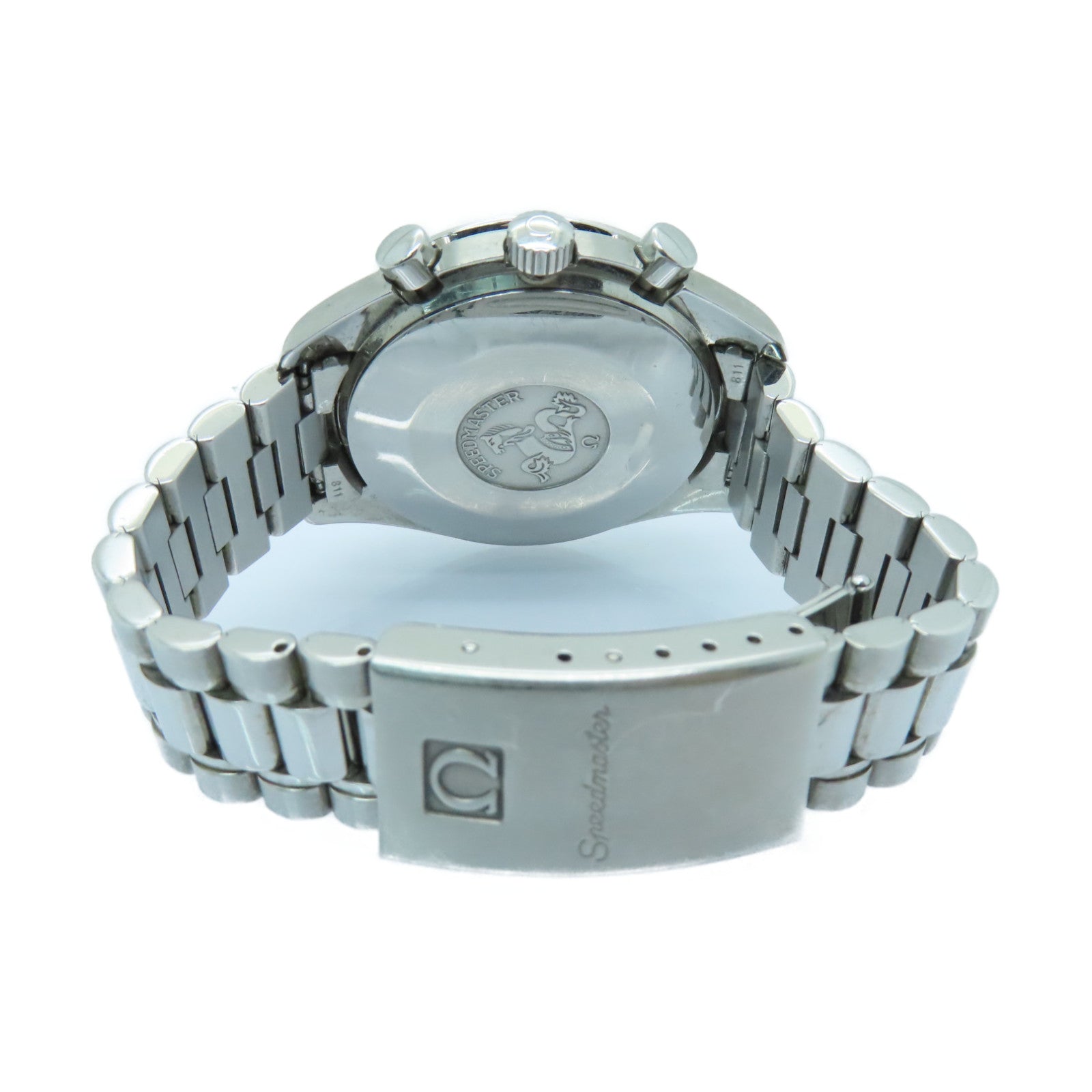 OMEGA Speedmaster Stainless Steel Watch Automatic Movement Blue