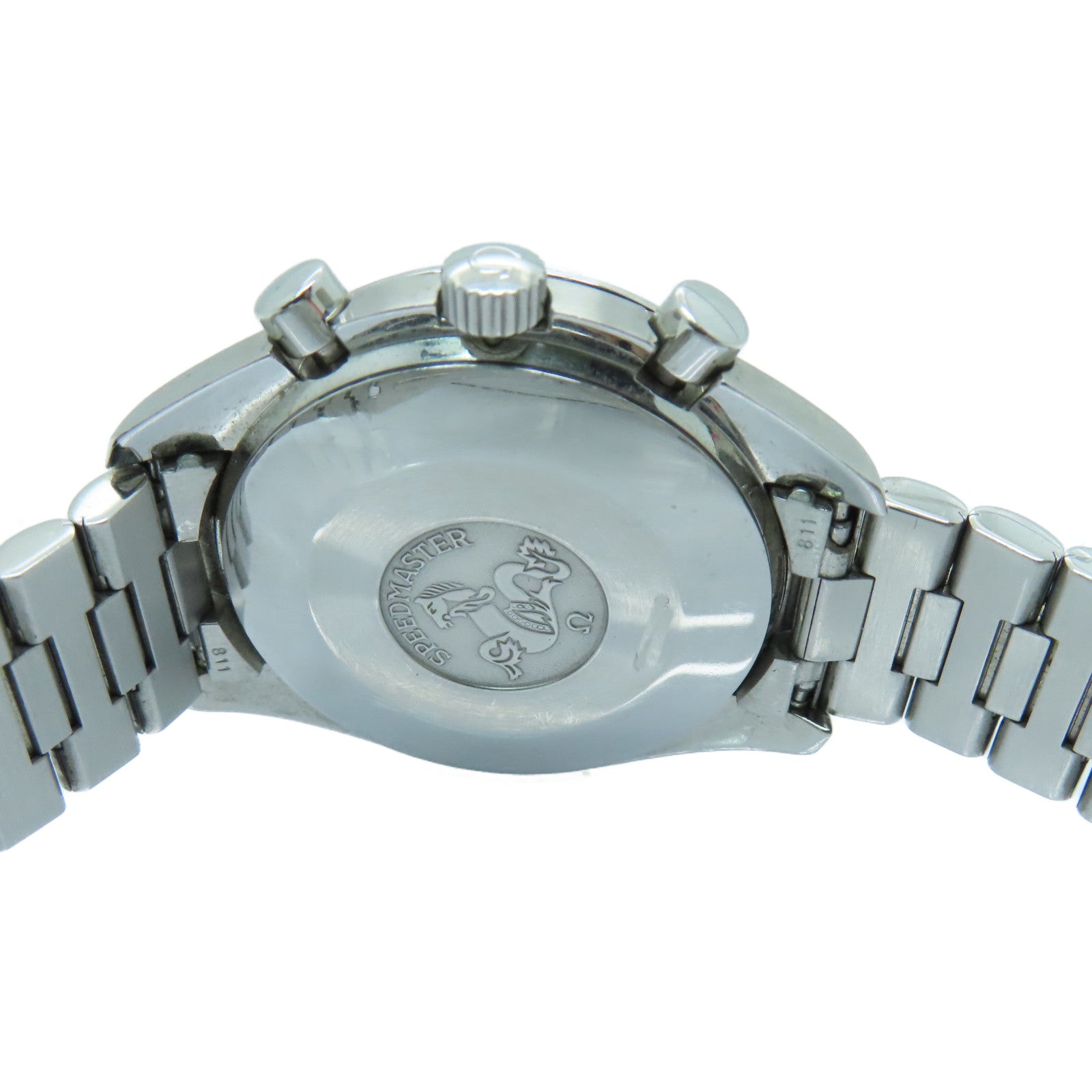 OMEGA Speedmaster Stainless Steel Watch Automatic Movement Blue