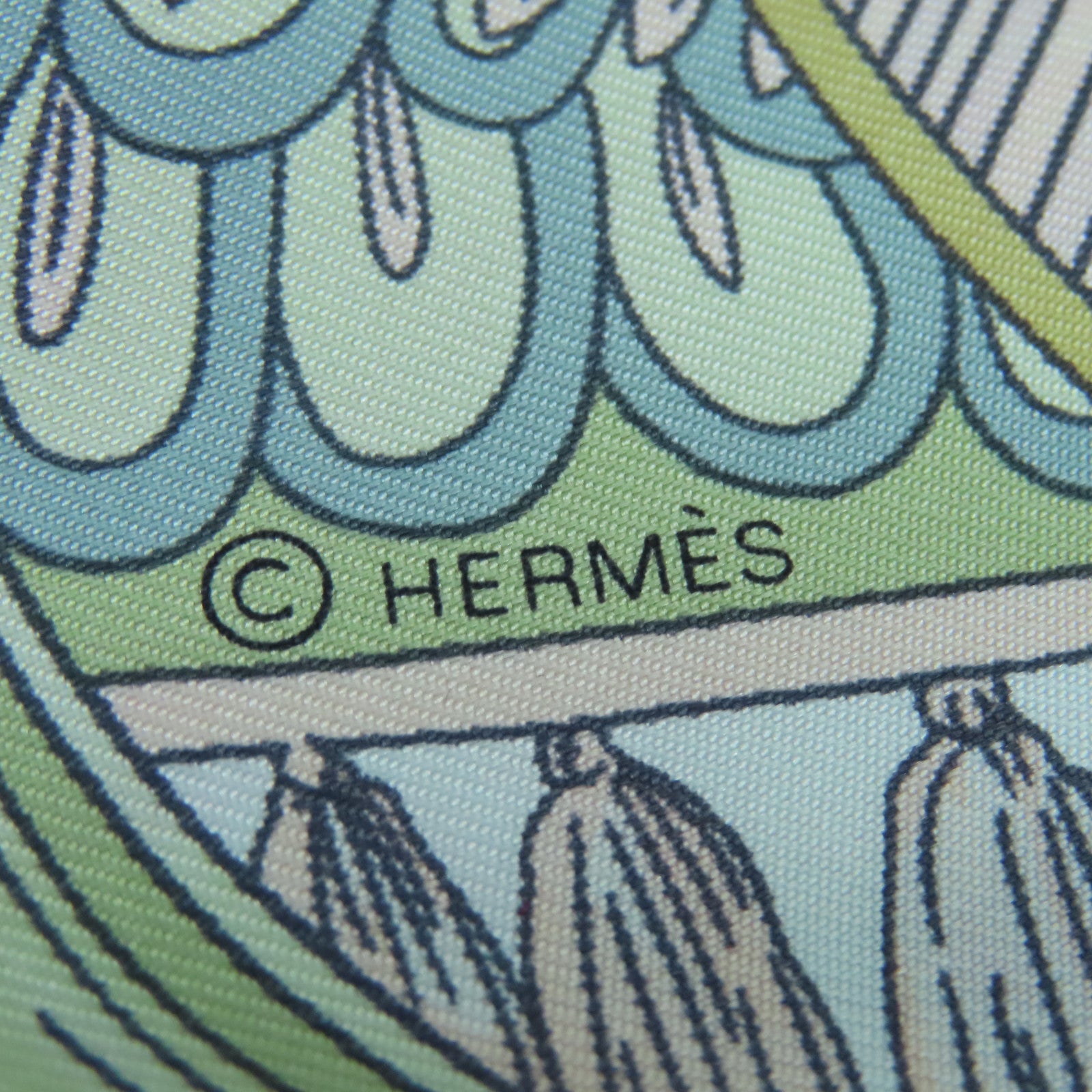 HERMES 絲質Scarf 90x90絲巾粉紅色/白色/多色