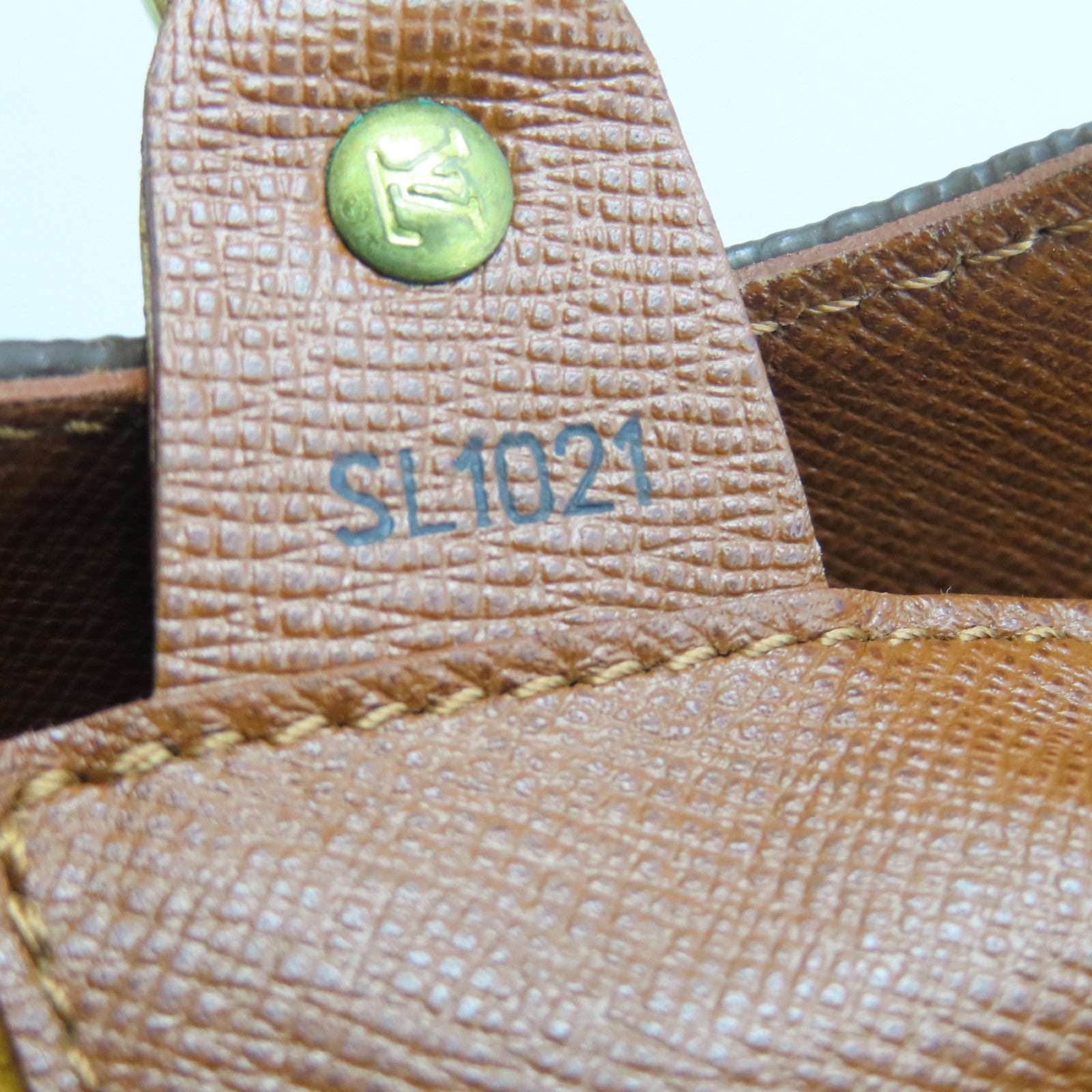 LOUIS VUITTON 【激減優惠】Monogram Musette金扣肩背袋棕色