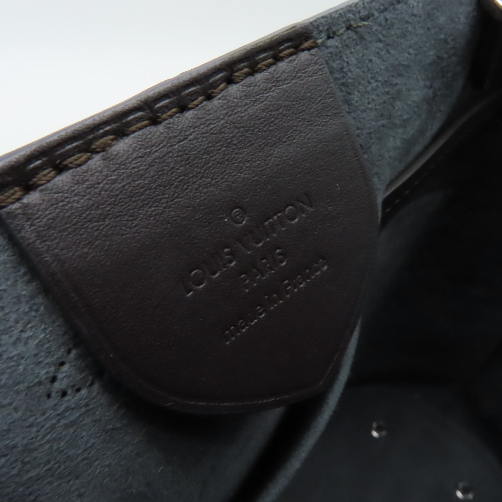 LOUIS VUITTON Mahina Girolata銀扣手挽肩背兩用袋黑色