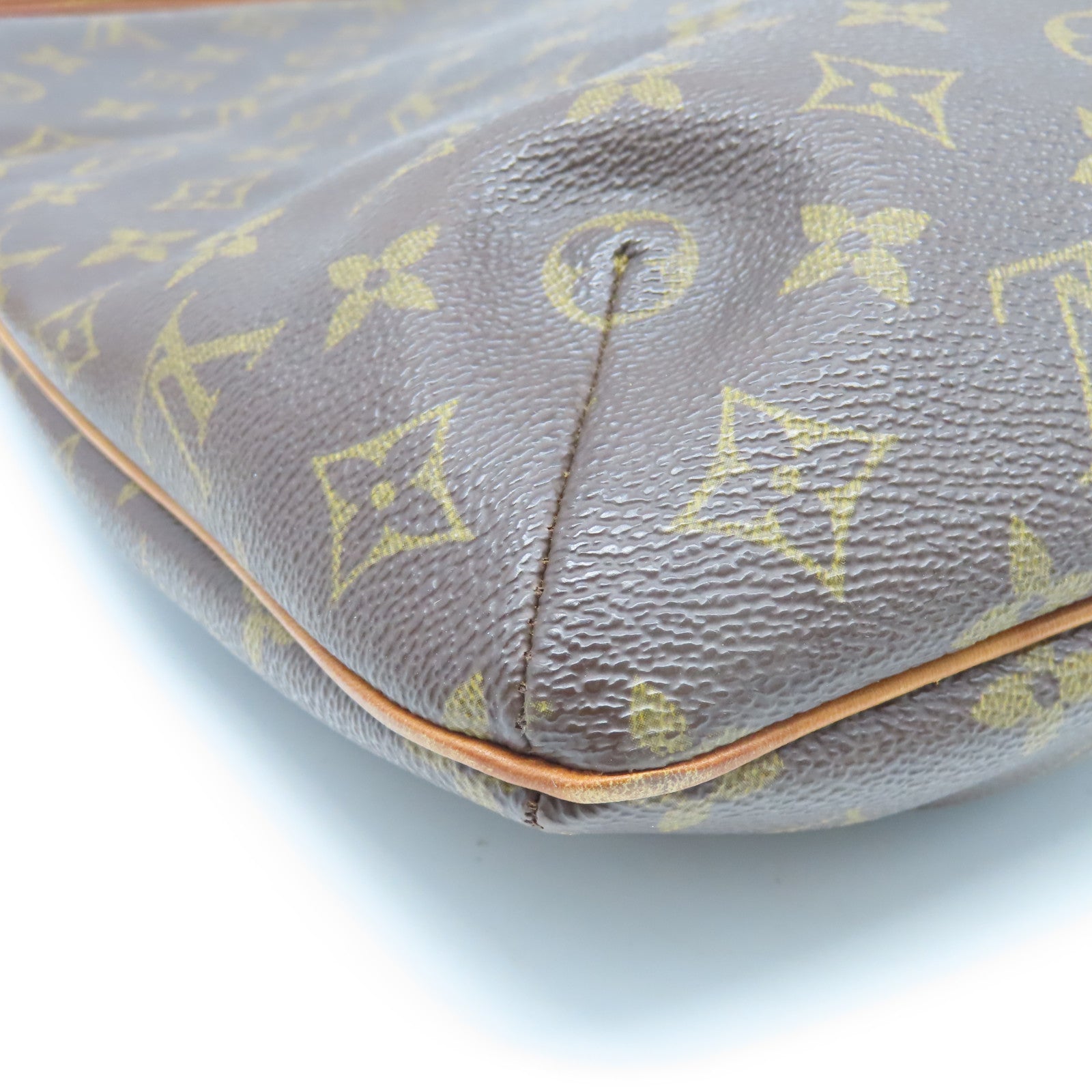 LOUIS VUITTON 【激減優惠】Monogram Musette金扣肩背袋棕色