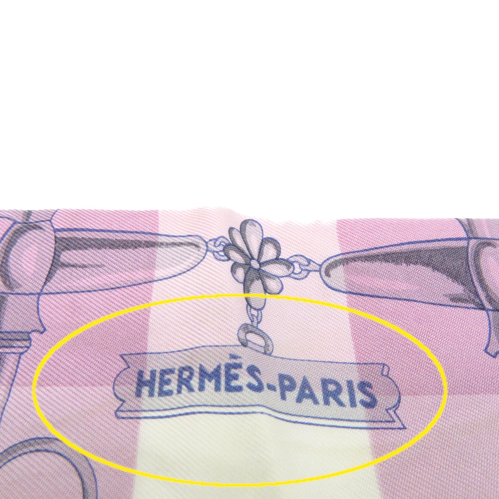 HERMES 【激减优惠】丝质Twilly Scarf丝巾紫色