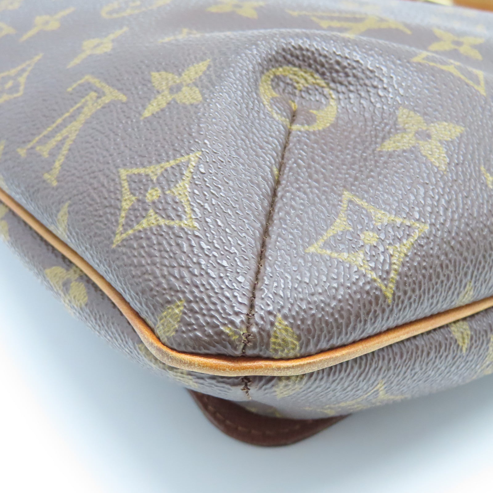 LOUIS VUITTON 【激減優惠】Monogram Musette金扣肩背袋棕色