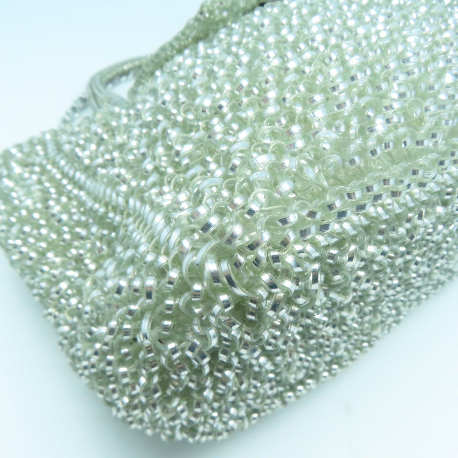 ANTEPRIMA PVC 2 Way Shoulder Bag銀扣手挽肩背兩用袋銀色