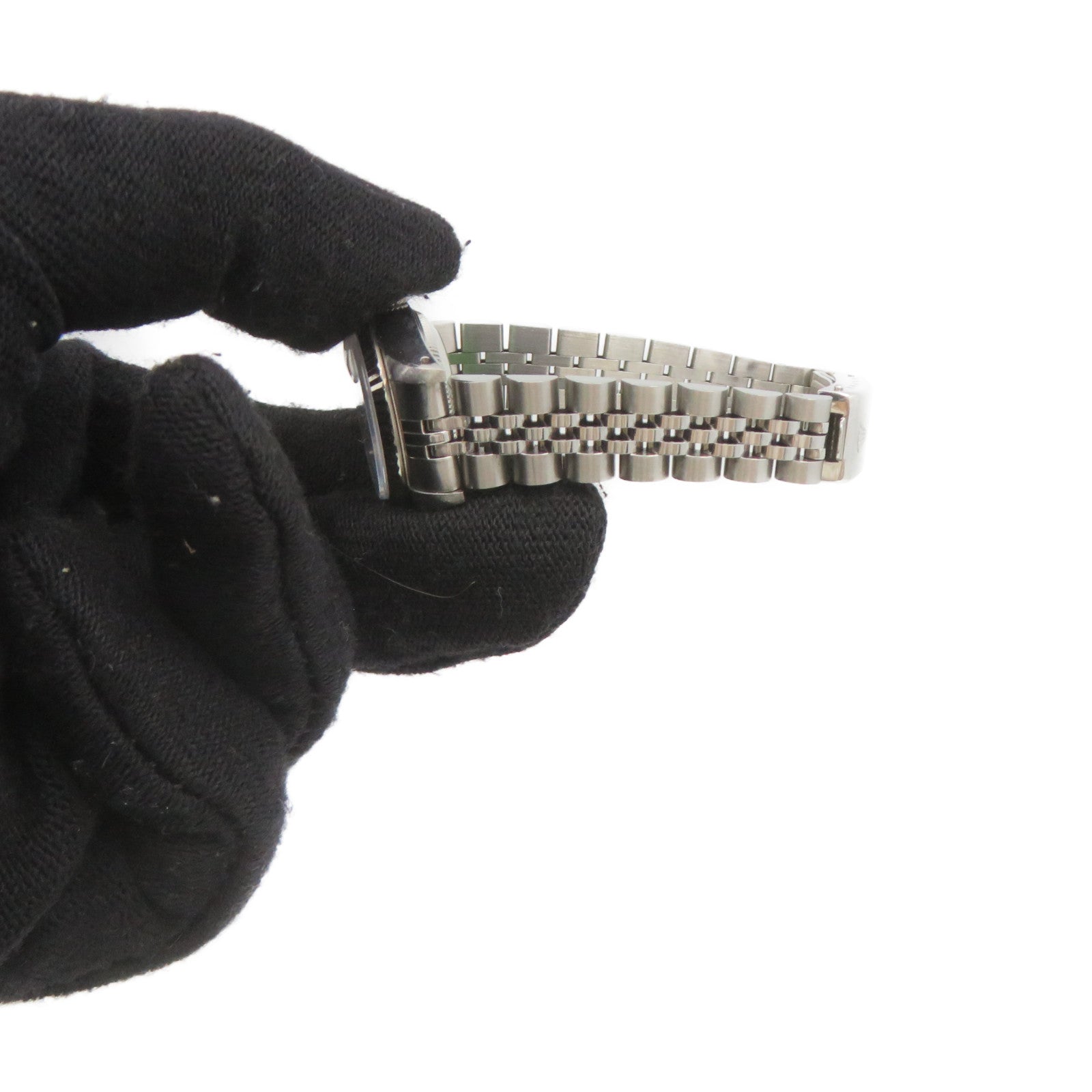 ROLEX 【激减优惠】Datejust 18K白金/不锈钢Watch自动机芯手表宝蓝色