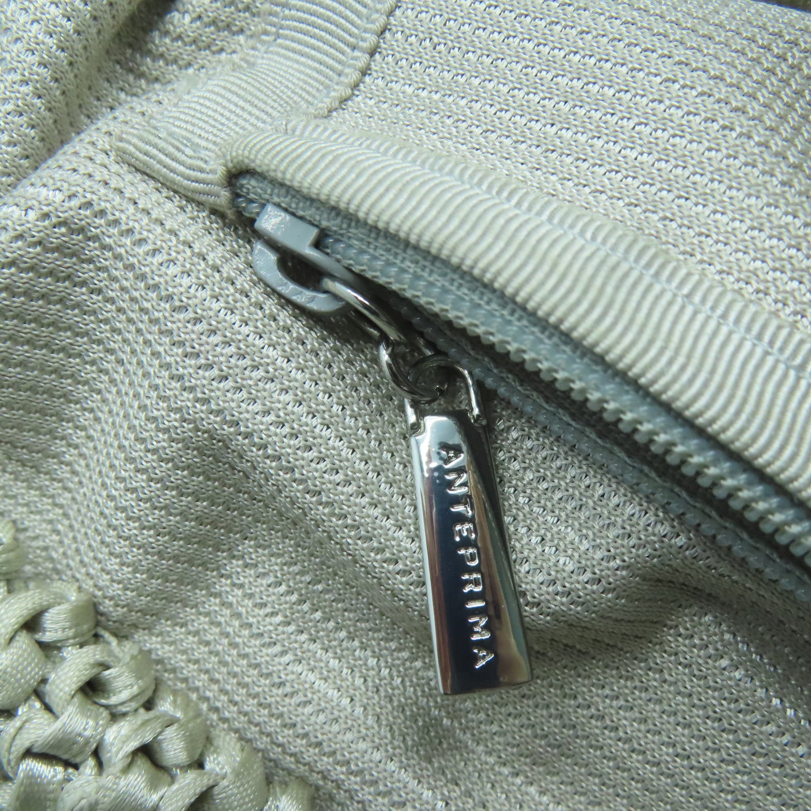 ANTEPRIMA PVC 2 Way Shoulder Bag銀扣手挽肩背兩用袋銀色