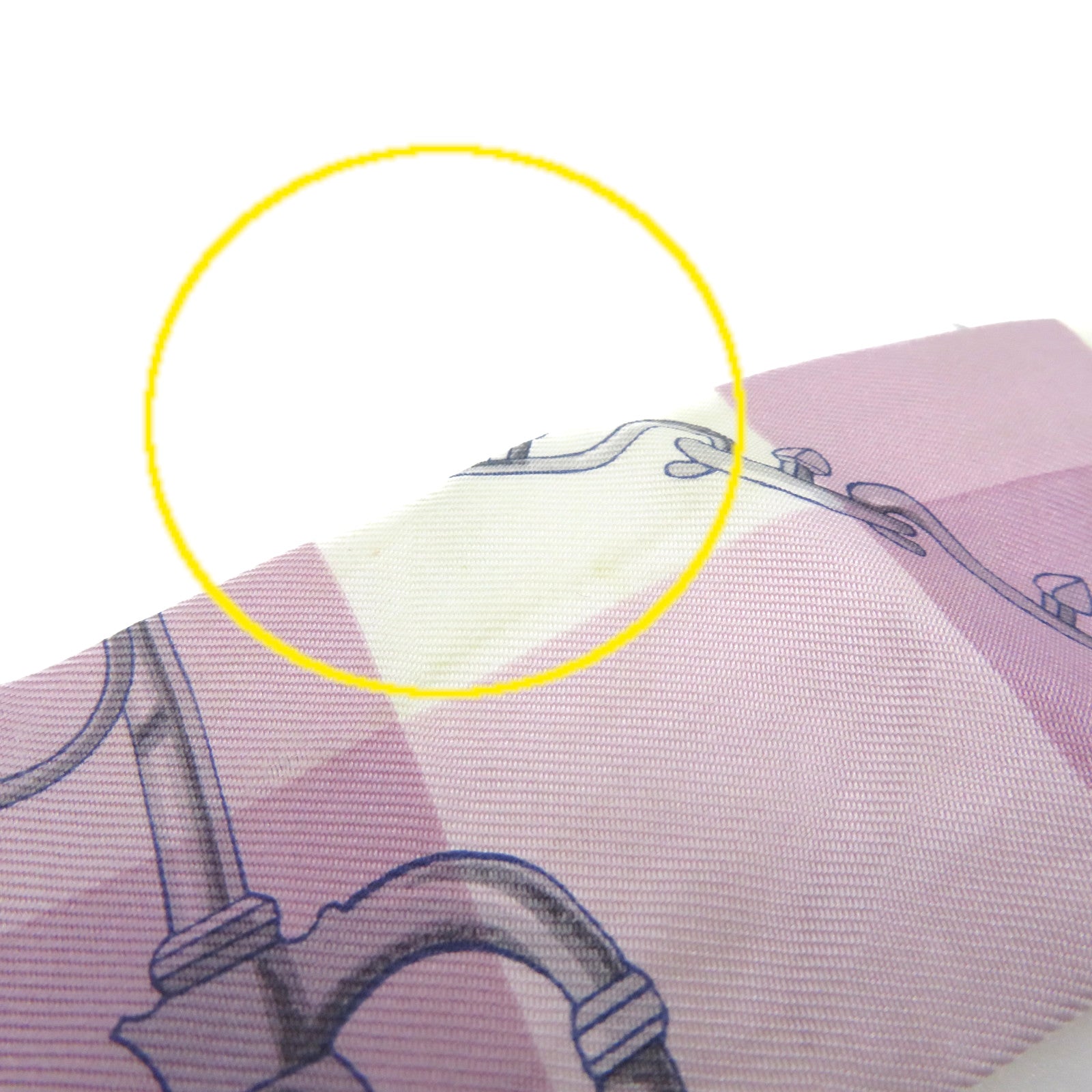 HERMES 【激減優惠】絲質Twilly Scarf絲巾紫色