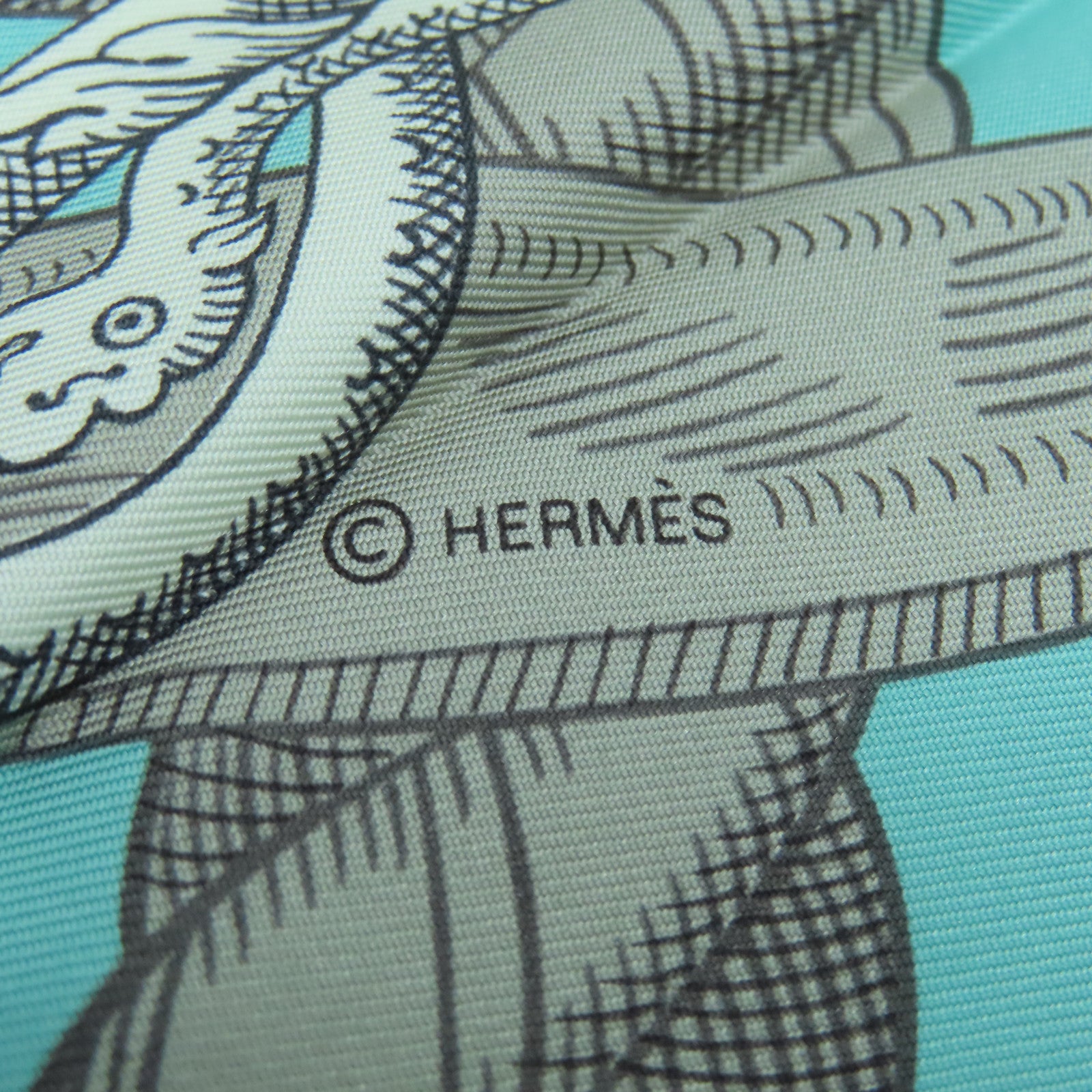 HERMES 絲質Scarf 90x90絲巾黃色/多色