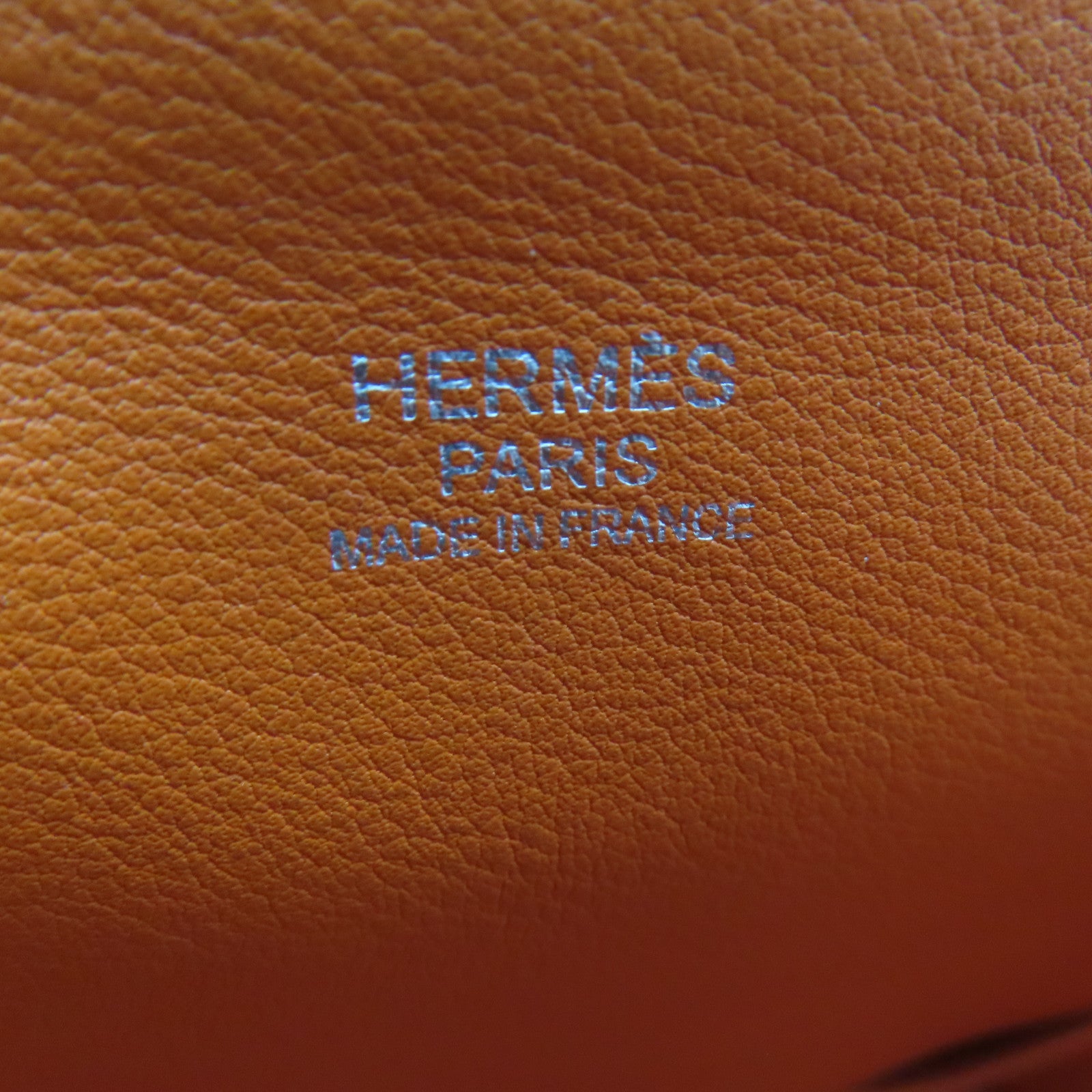 HERMES Swift皮革Toolbox26銀扣肩背袋Argile/米色