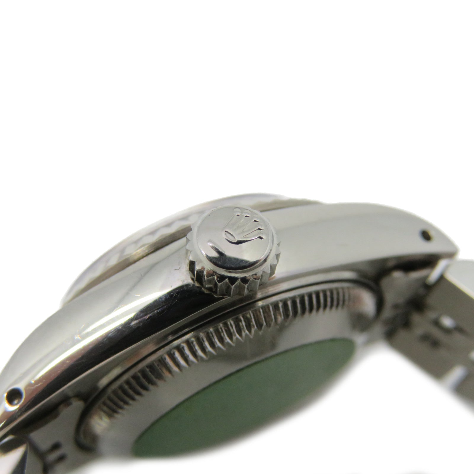 ROLEX 【激减优惠】Datejust 18K白金/不锈钢Watch自动机芯手表宝蓝色