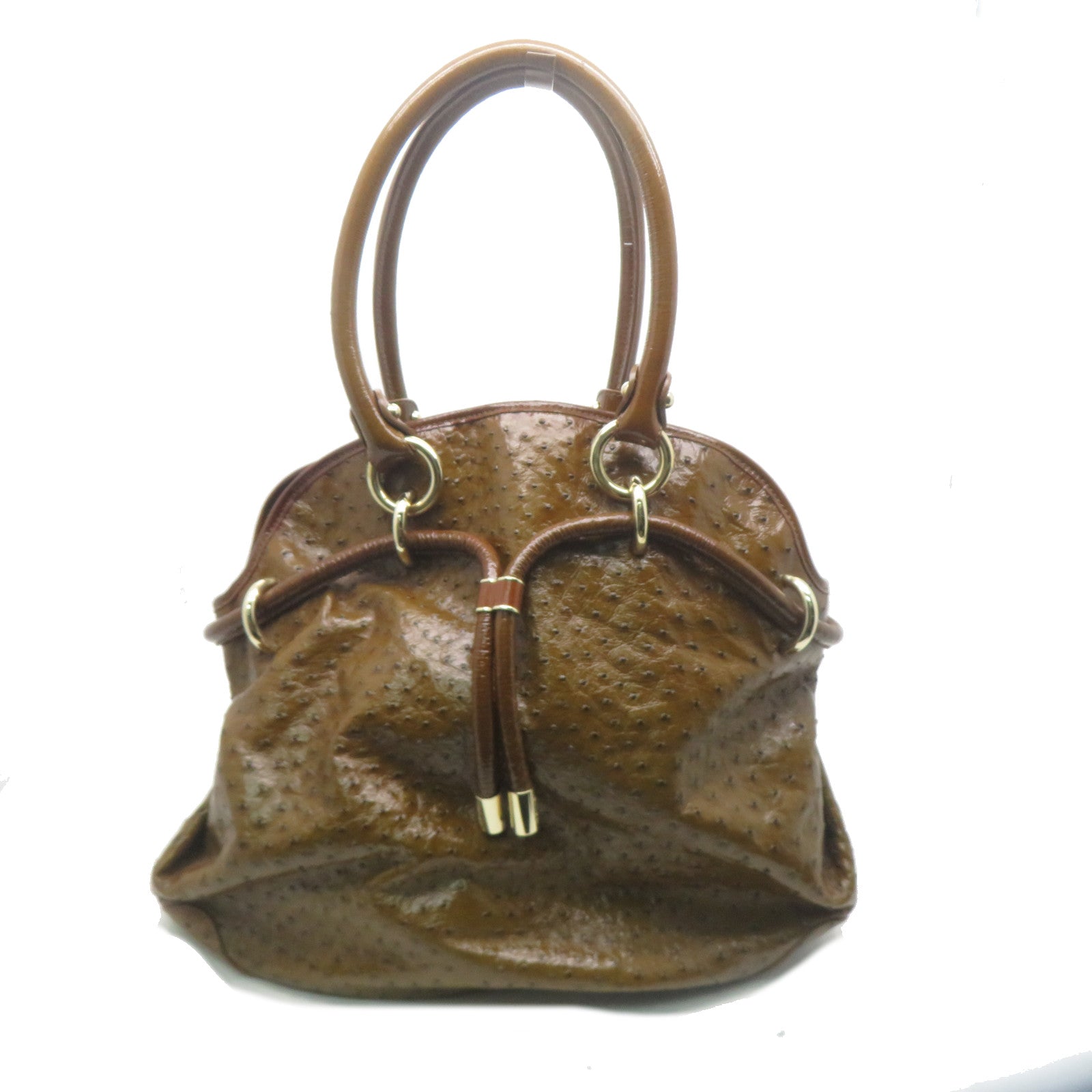 BALLY 【激減優惠】皮革Shoulder Bag金扣肩背袋啡色