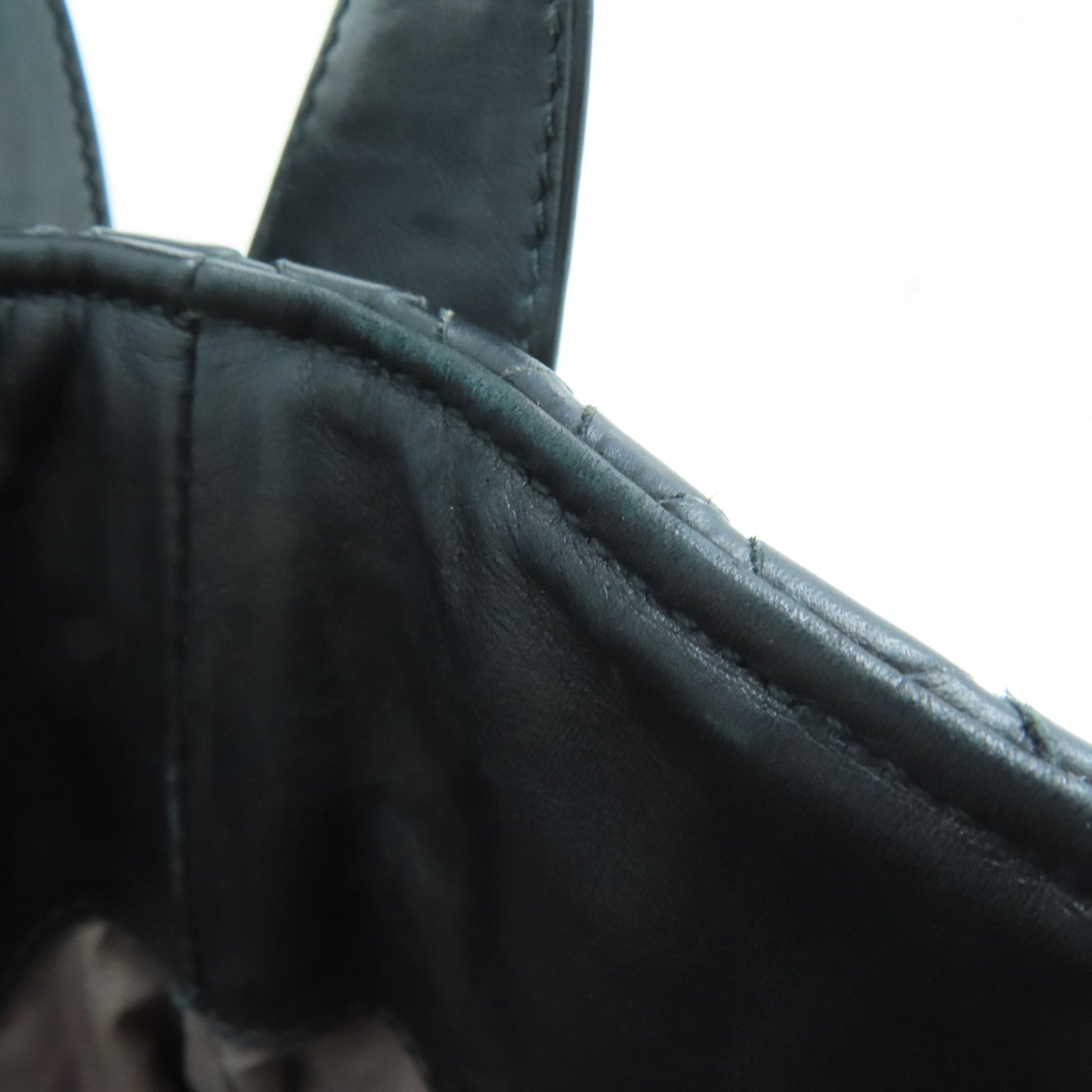 BOTTEGA VENETA 織紋牛皮皮革Shoulder Bag肩背袋黑色
