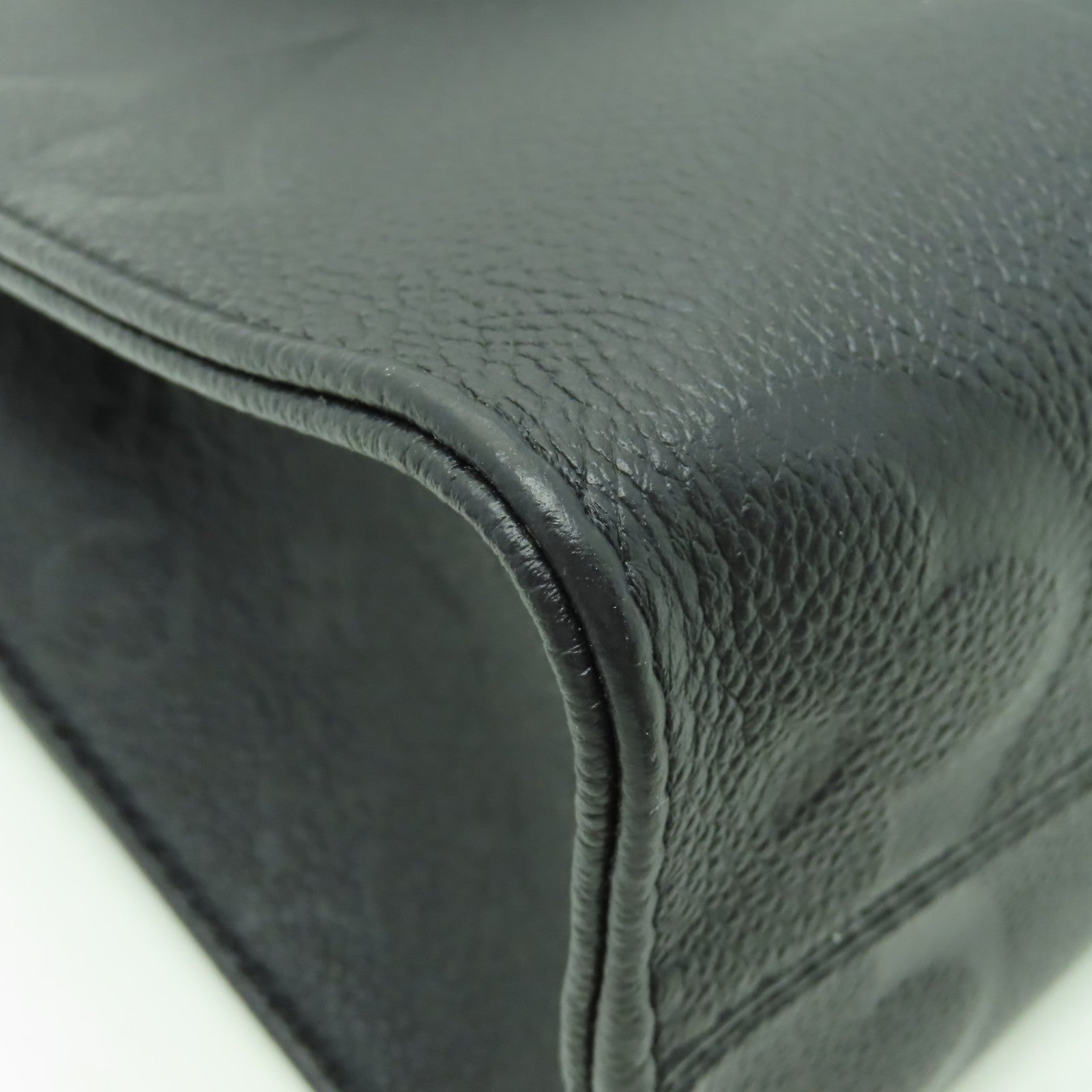LOUIS VUITTON 【激減優惠】Monogram Empreinte On The Go PM金扣手挽肩背兩用袋黑色