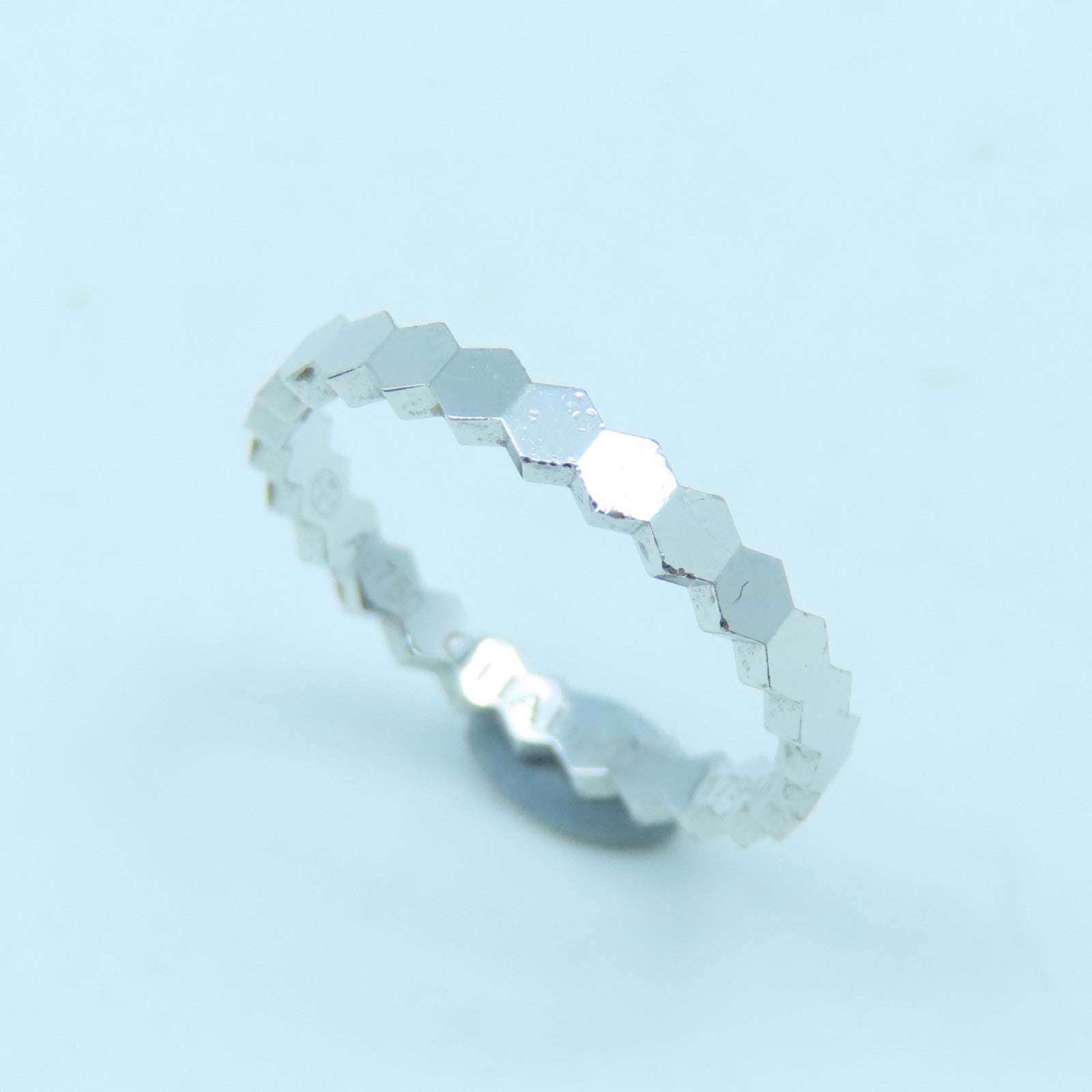 Chaumet 18K白金Bee My Love戒指#49 US#4.75
