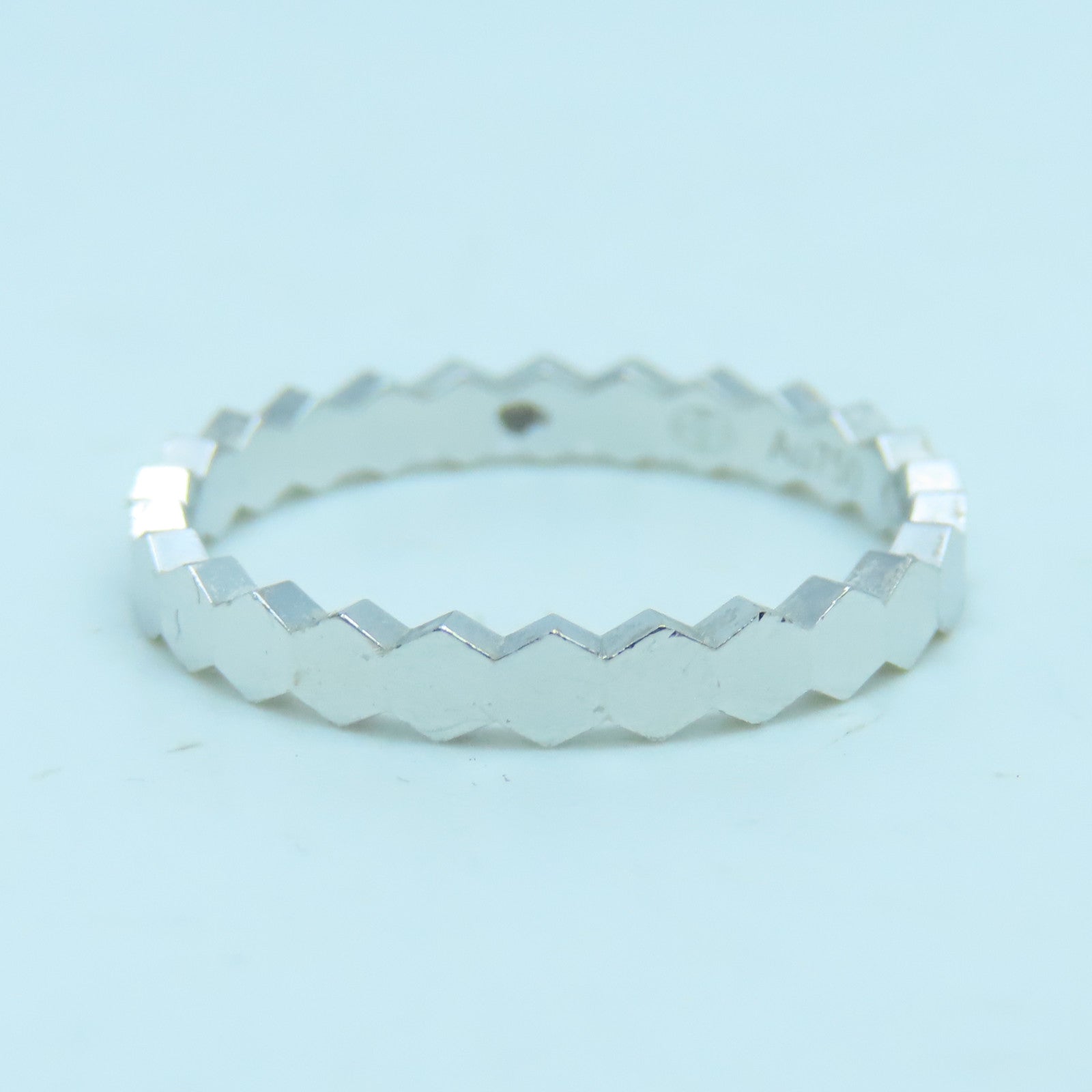 Chaumet 18K白金Bee My Love戒指#49 US#4.75