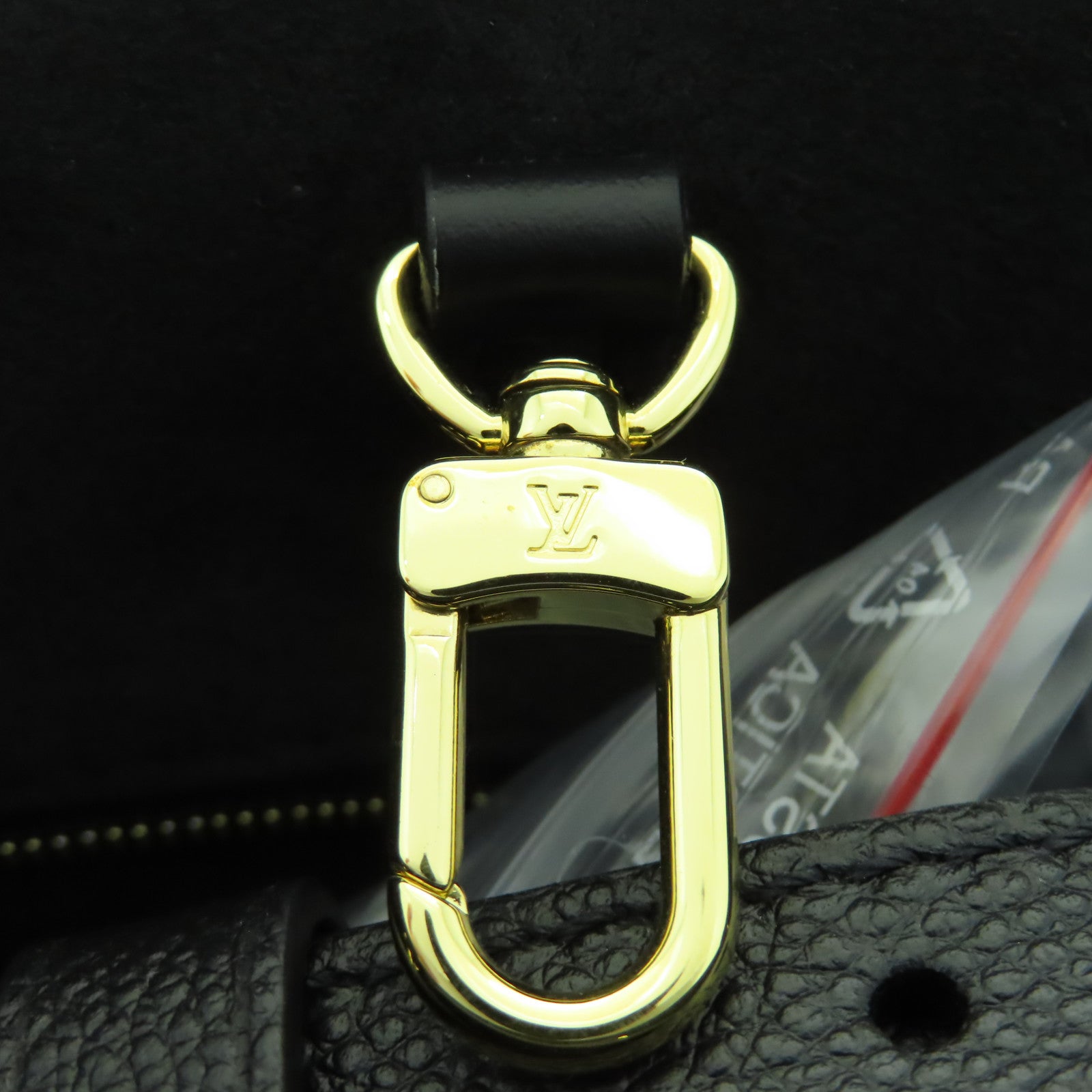 LOUIS VUITTON 【激減優惠】Monogram Empreinte On The Go PM金扣手挽肩背兩用袋黑色