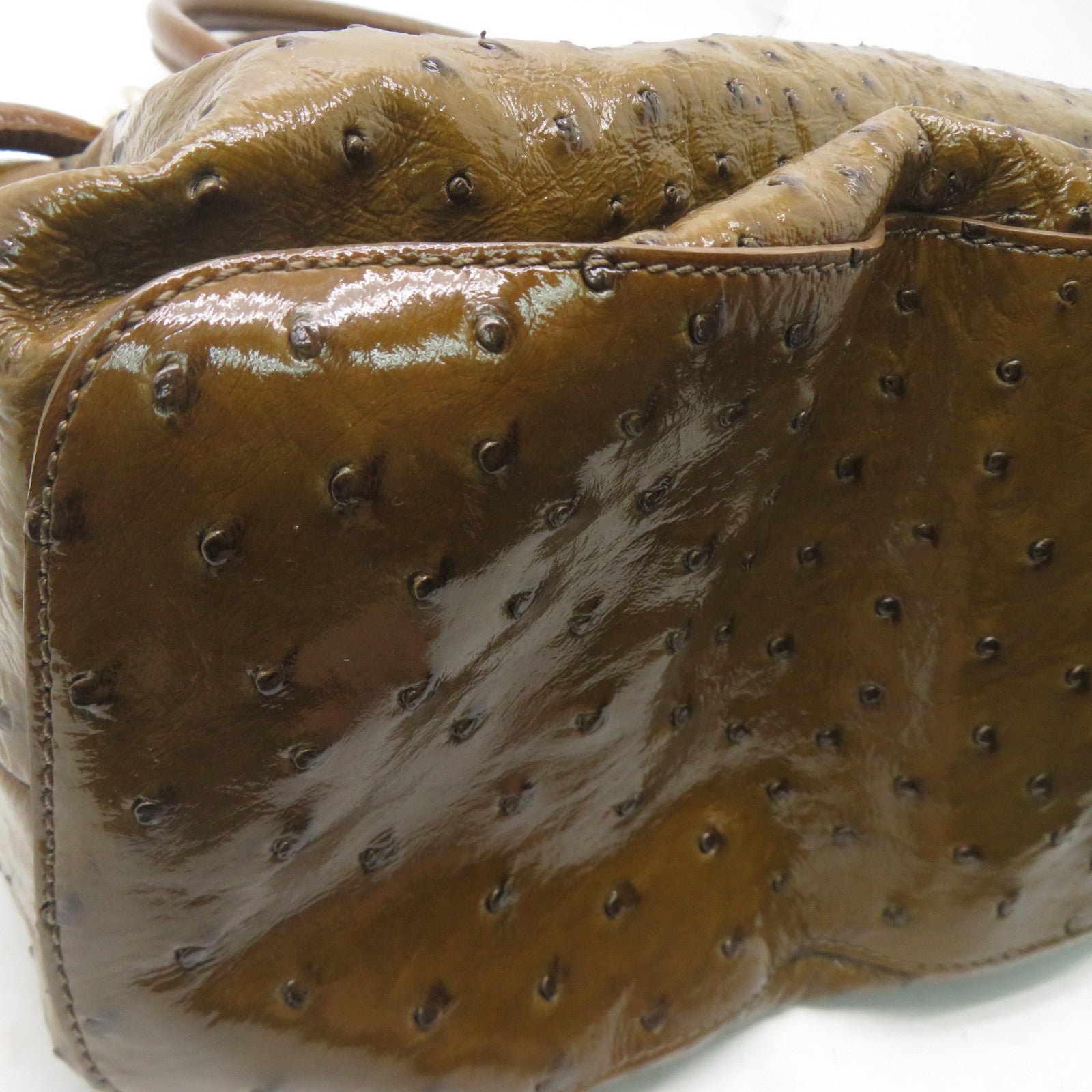BALLY 【激減優惠】皮革Shoulder Bag金扣肩背袋啡色