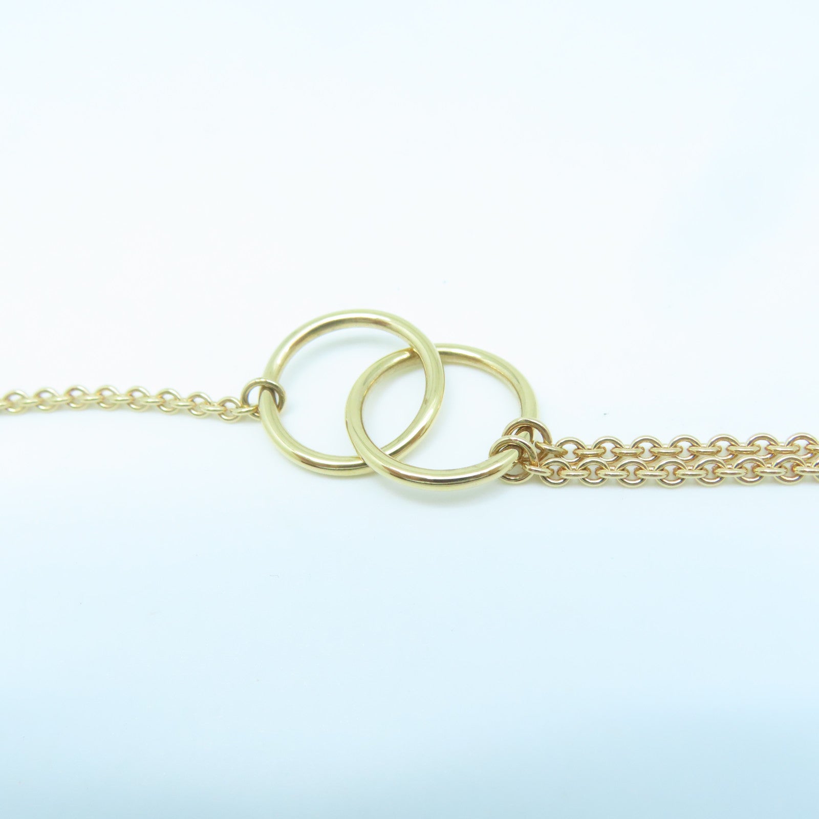 HERMES 18K黃金Filet d'Or Long Necklace項鍊