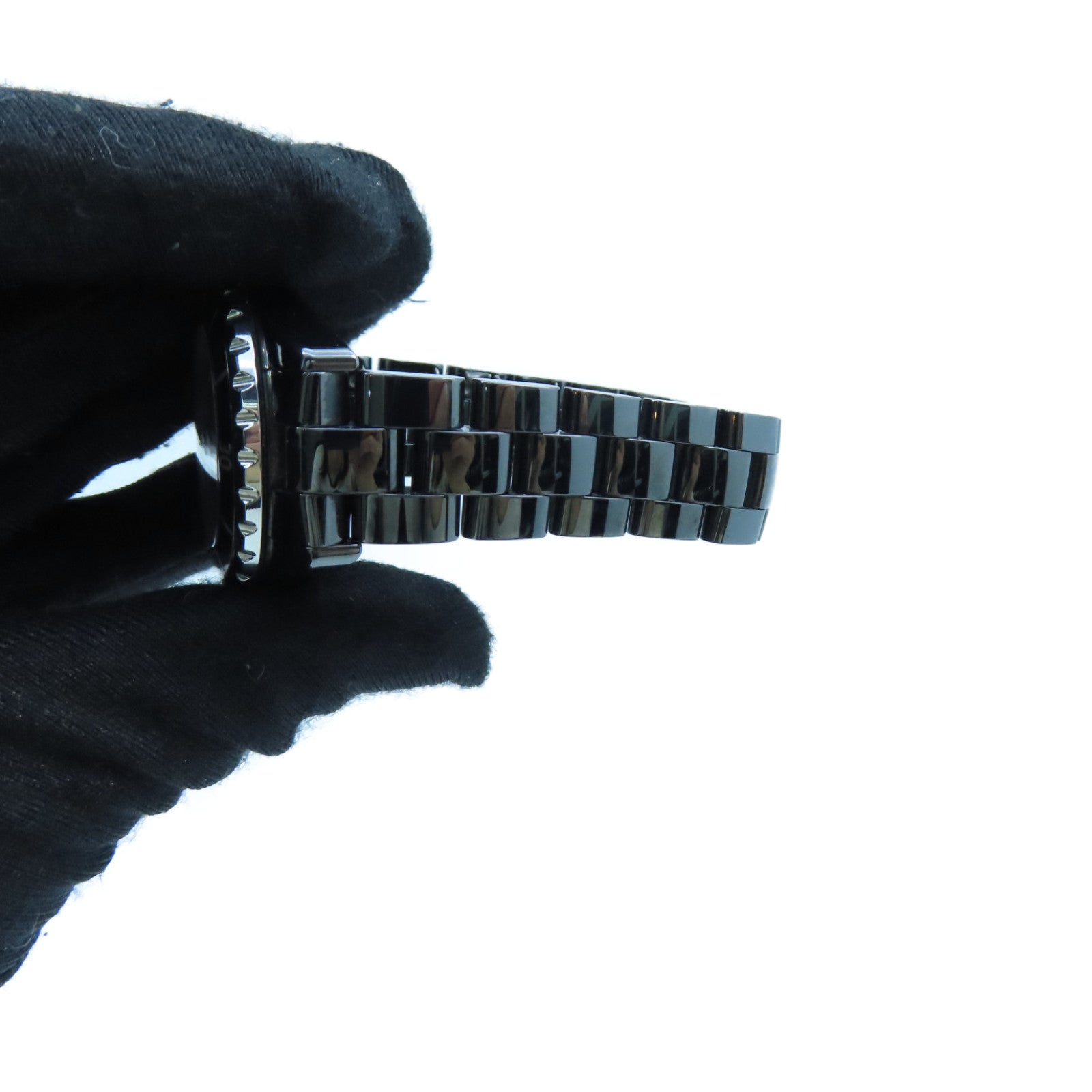 CHANEL J12 watch ceramic watch quartz movement black